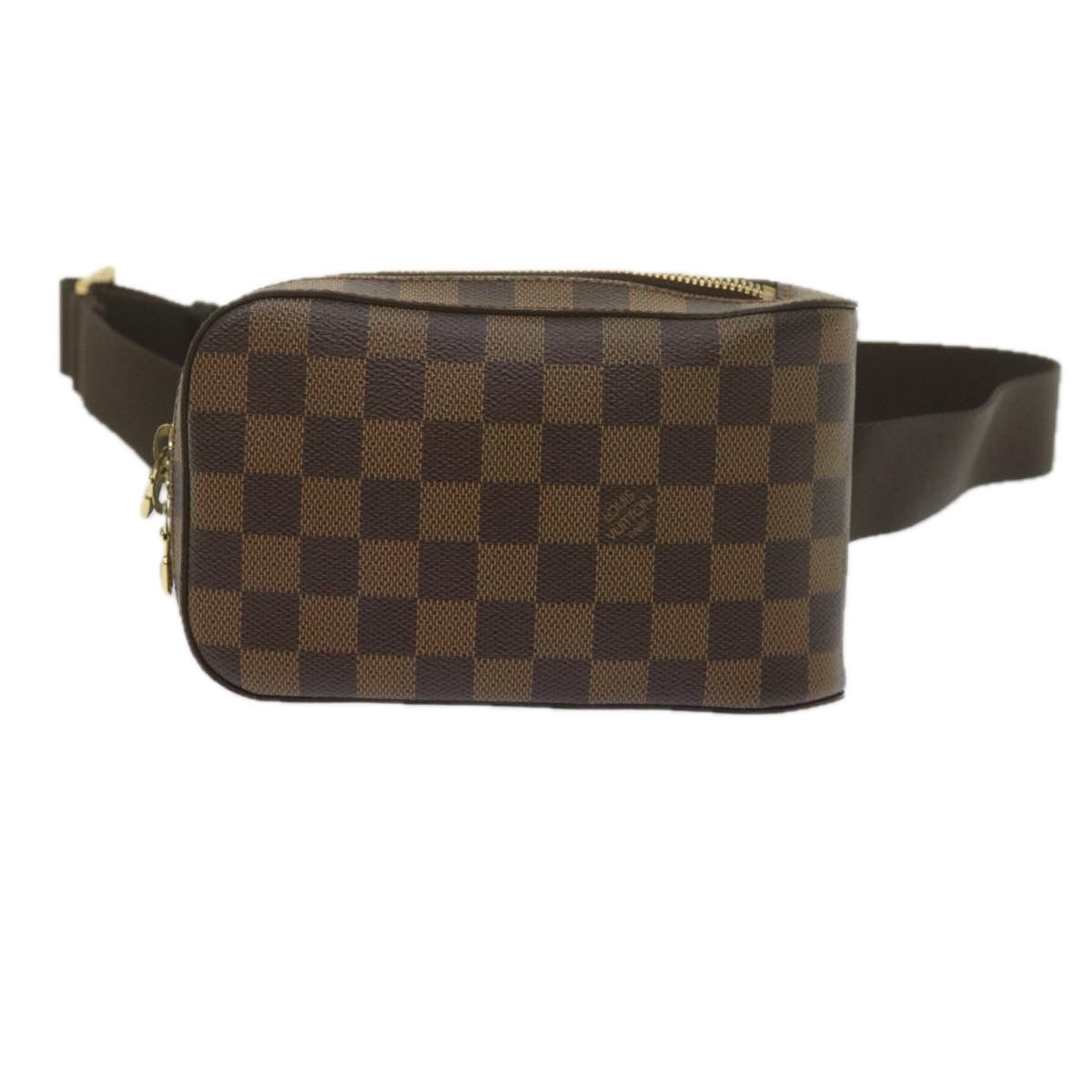 Geronimos Brown Canvas Shoulder Bag (Pre-Owned)