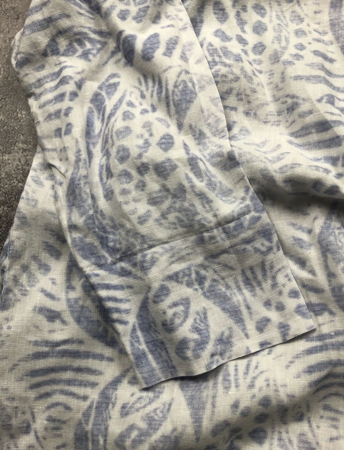 Other HEMISPHERE Vintage Linen Shirt Button Up Streetwear Y2k Size S / US 4 / IT 40 - 6 Thumbnail