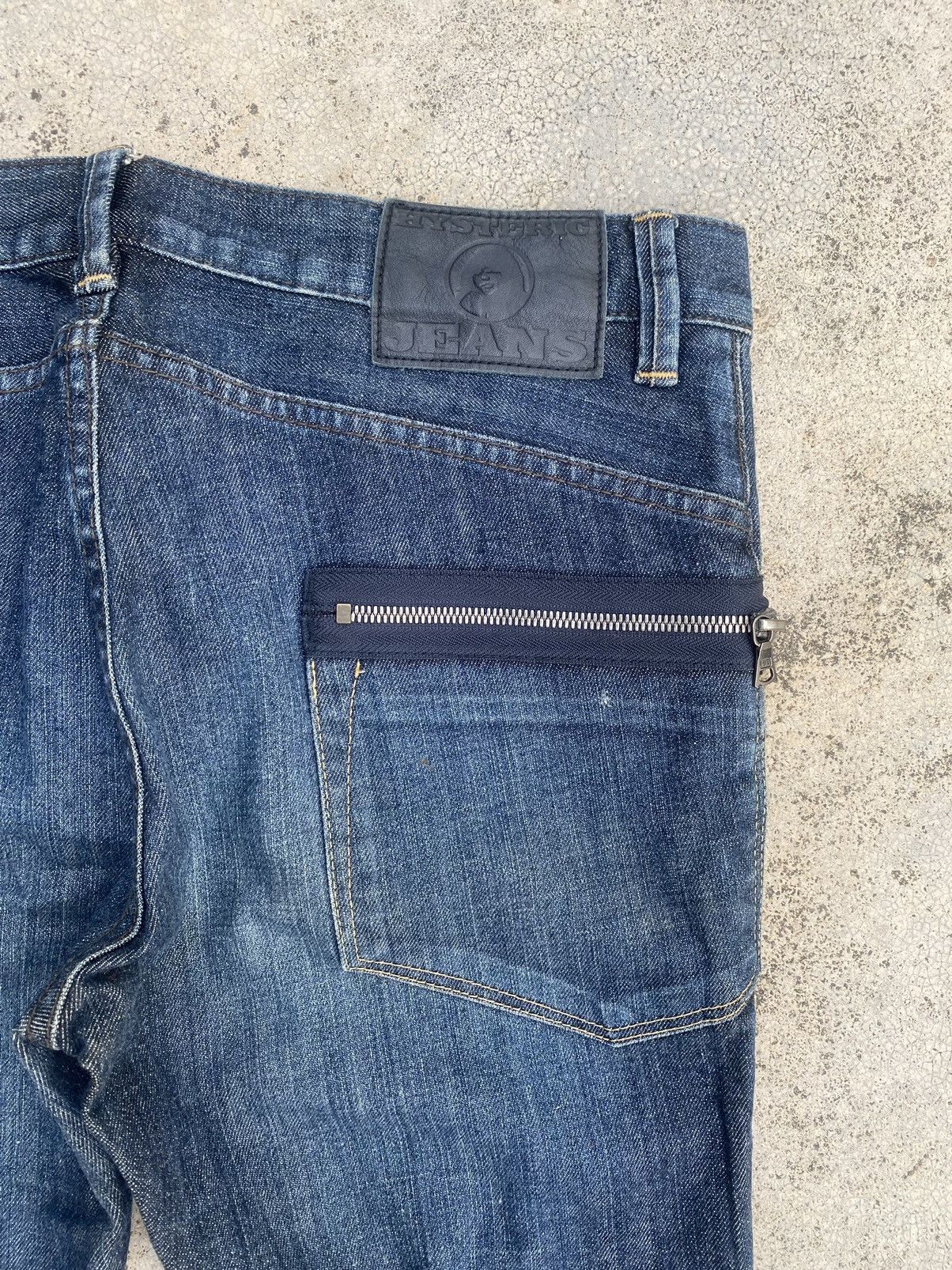 Hysteric Glamour × Japanese Brand Japanese Brand Hysteric Glamour Zipper Leg Skinny Size US 31 - 16 Thumbnail