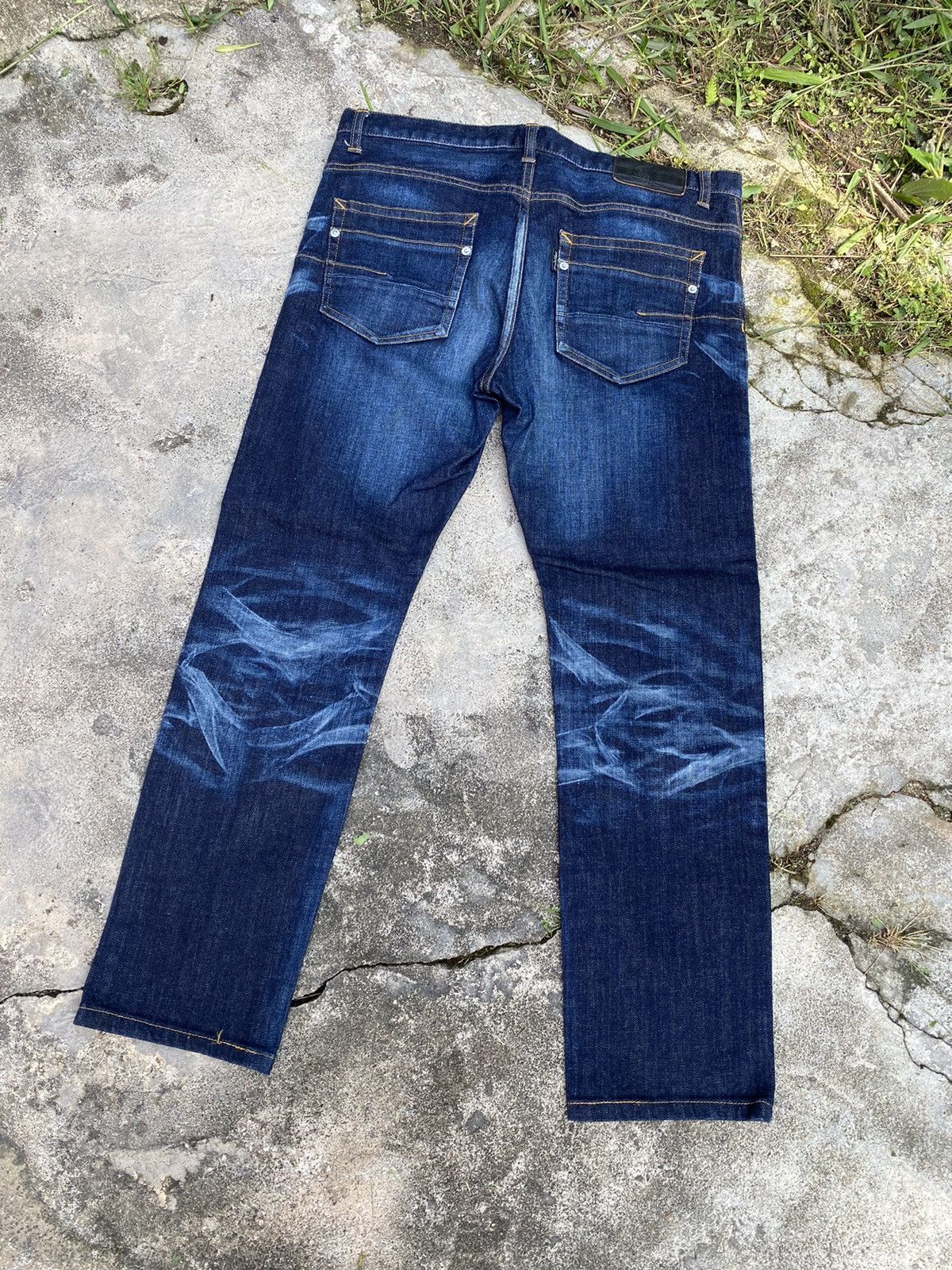 Tornado Mart 🔥 Made in Japan 🔥 Vintage Tornado Mart Denim Pants Size US 35 - 5 Thumbnail