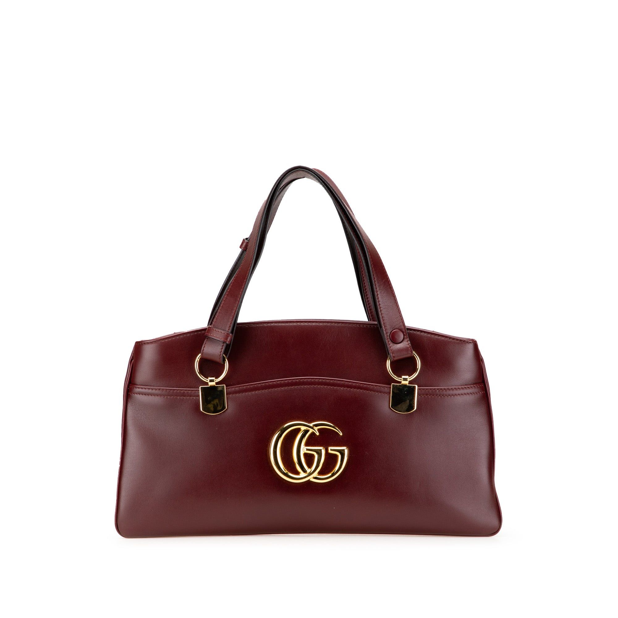 Gucci Large Leather Arli Shoulder Bag Size ONE SIZE - 1 Thumbnail