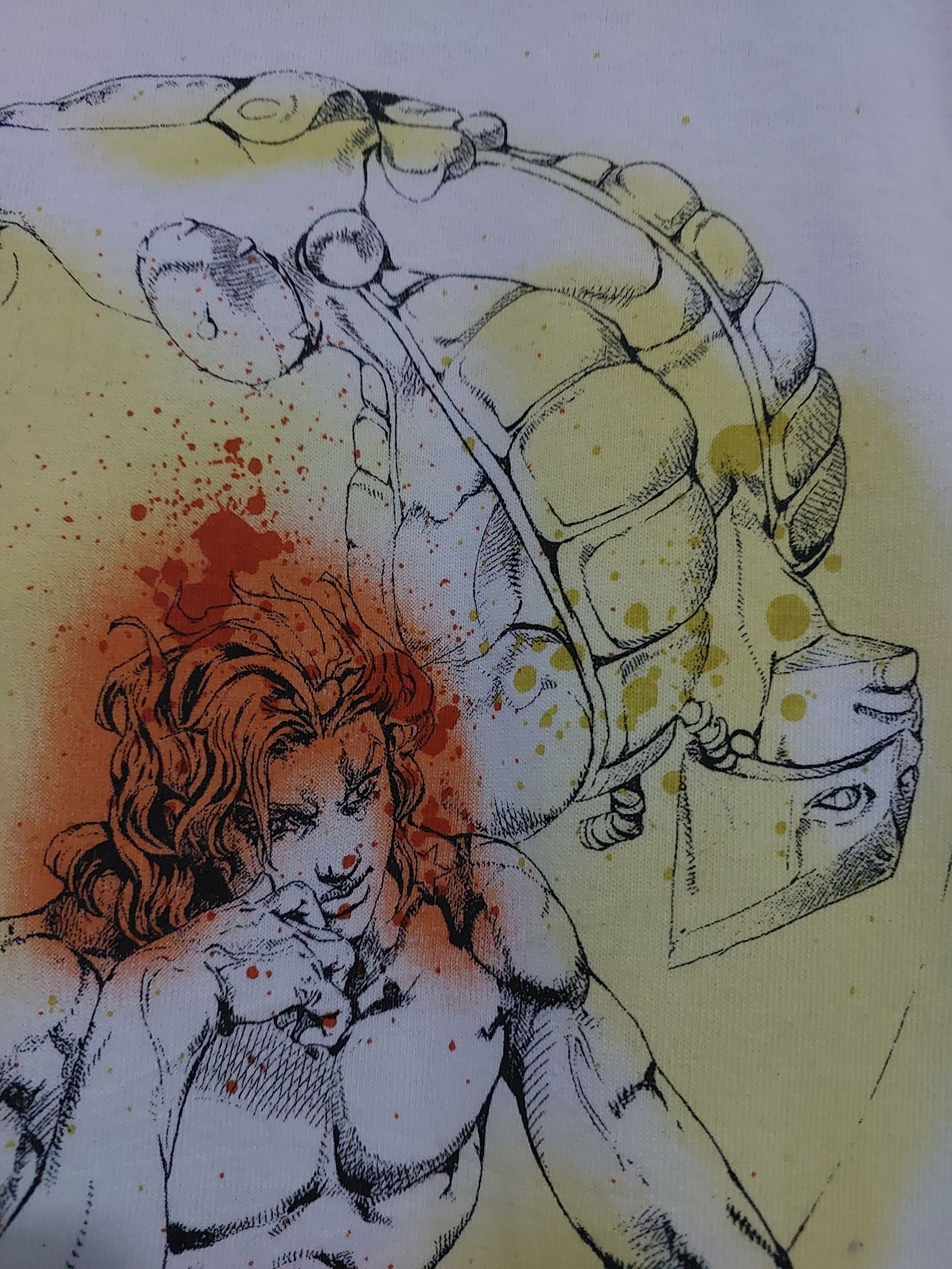Anime VINTAGE JOJO'S BIZARRE ADVENTURE ANIME TSHIRT Size US M / EU 48-50 / 2 - 7 Thumbnail