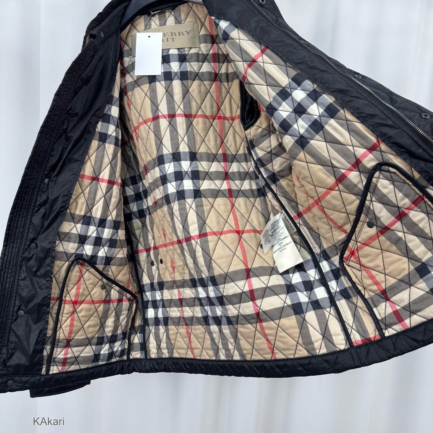 Burberry Burberry Quilted Check Cotton Jacket Size US S / EU 44-46 / 1 - 5 Thumbnail