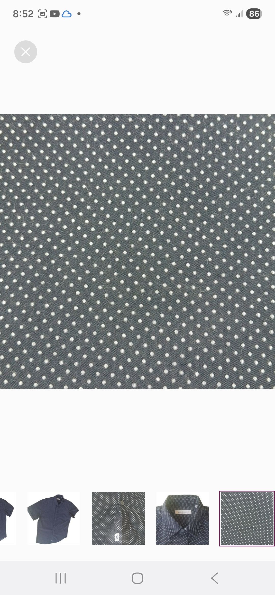 James Campbell James Campbell Short Sleeve Button Up Shirt Size US L / EU 52-54 / 3 - 8 Thumbnail