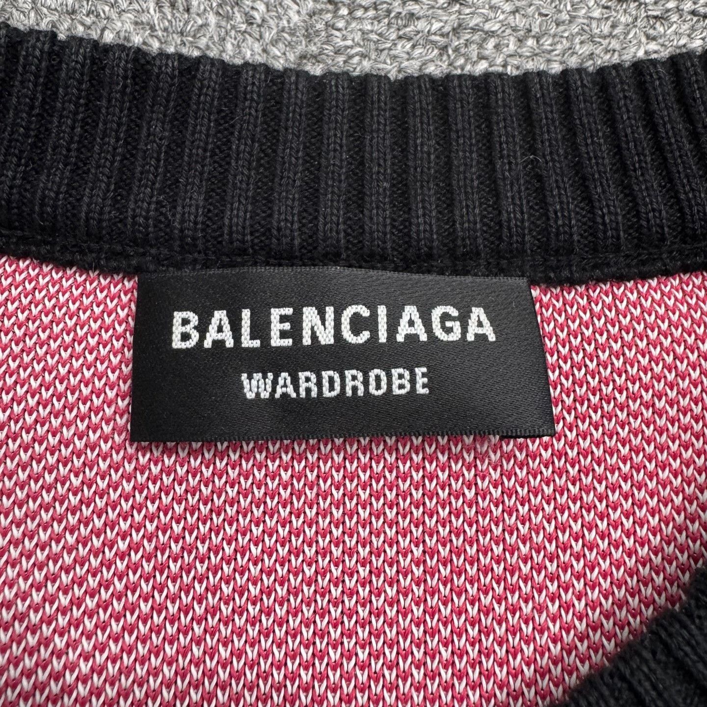Balenciaga balenciaga woven sweater with logo detail Size US M / EU 48-50 / 2 - 2 Thumbnail