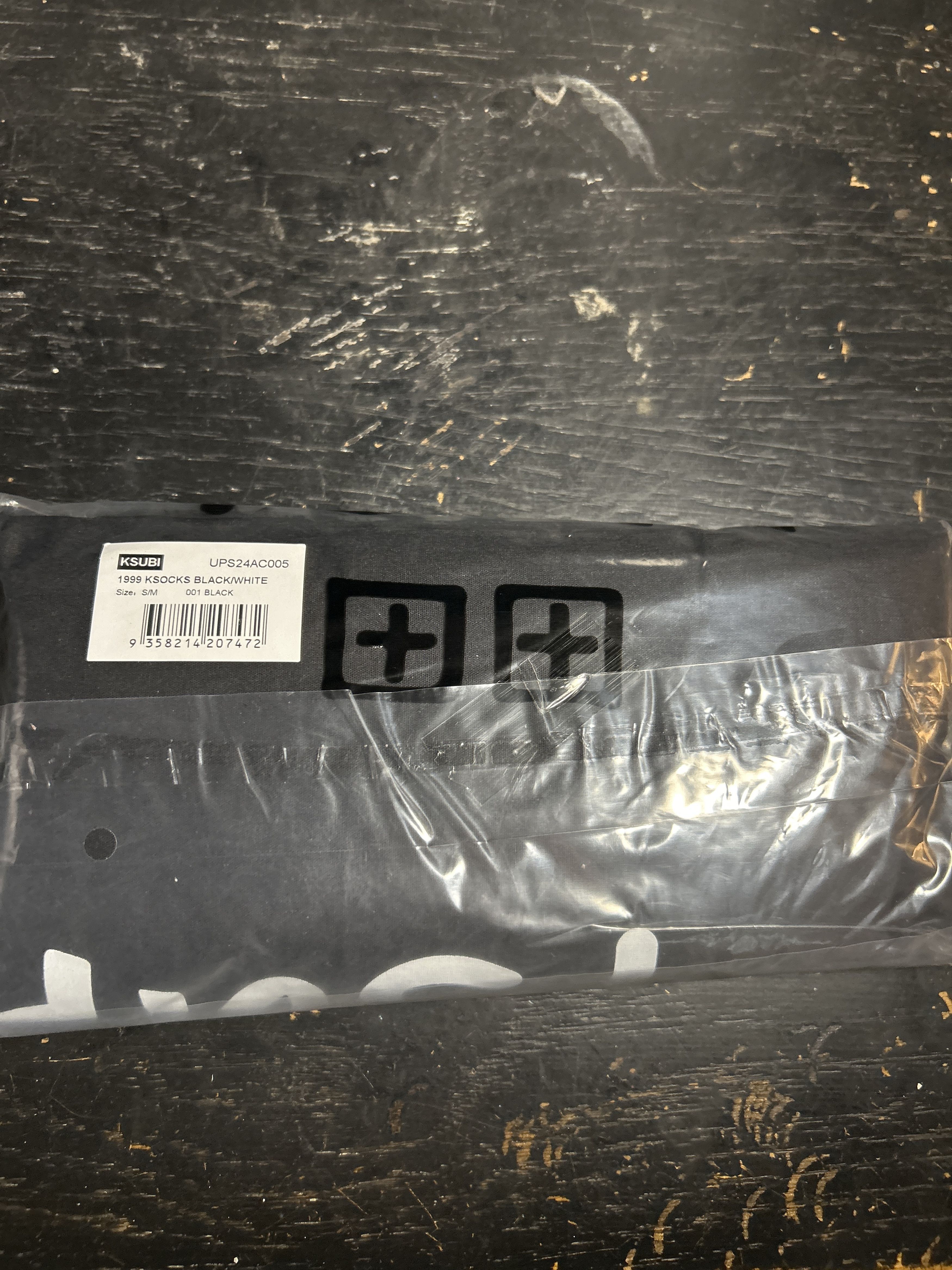 Ksubi Ksubi 1999 KSOCKS BLACK/WHITE Size ONE SIZE - 1 Thumbnail