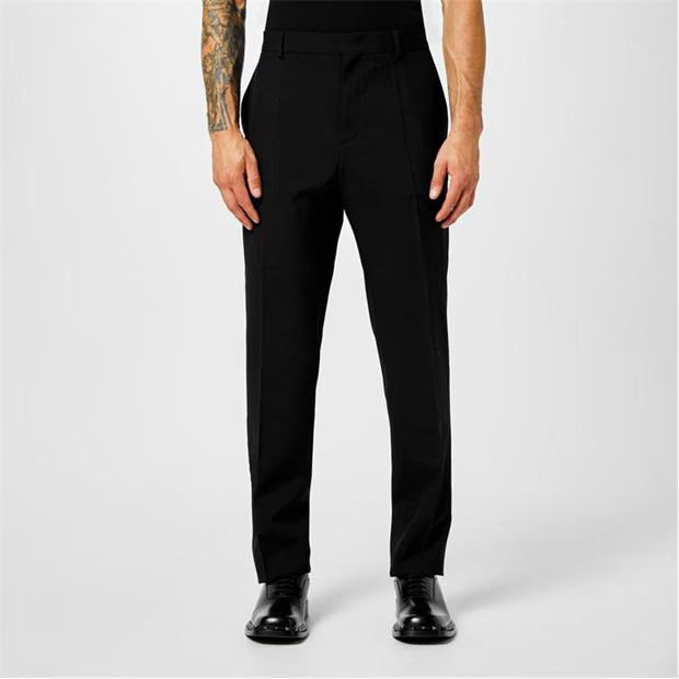 Valentino o1g2r1mq0724 Wool Pants in Black Size US 32 / EU 48 - 3 Thumbnail