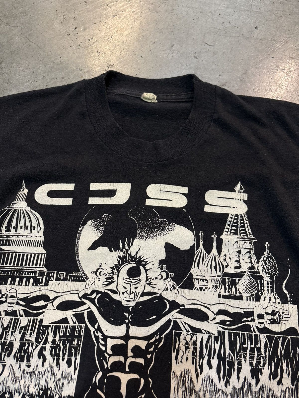 Vintage CJSS “World Gone Mad 80s Size US M / EU 48-50 / 2 - 4 Thumbnail