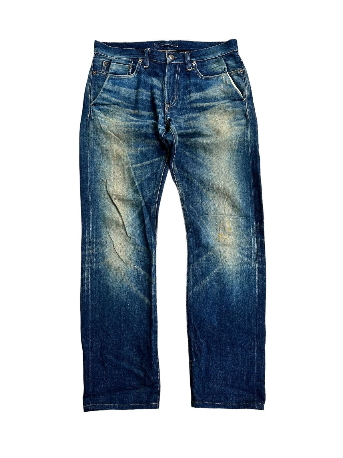 Maison MIHARA YASUHIRO Rare MIHARAYASUHIRO Mud Wash Jeans Size US 32 / EU 48 - 2 Thumbnail