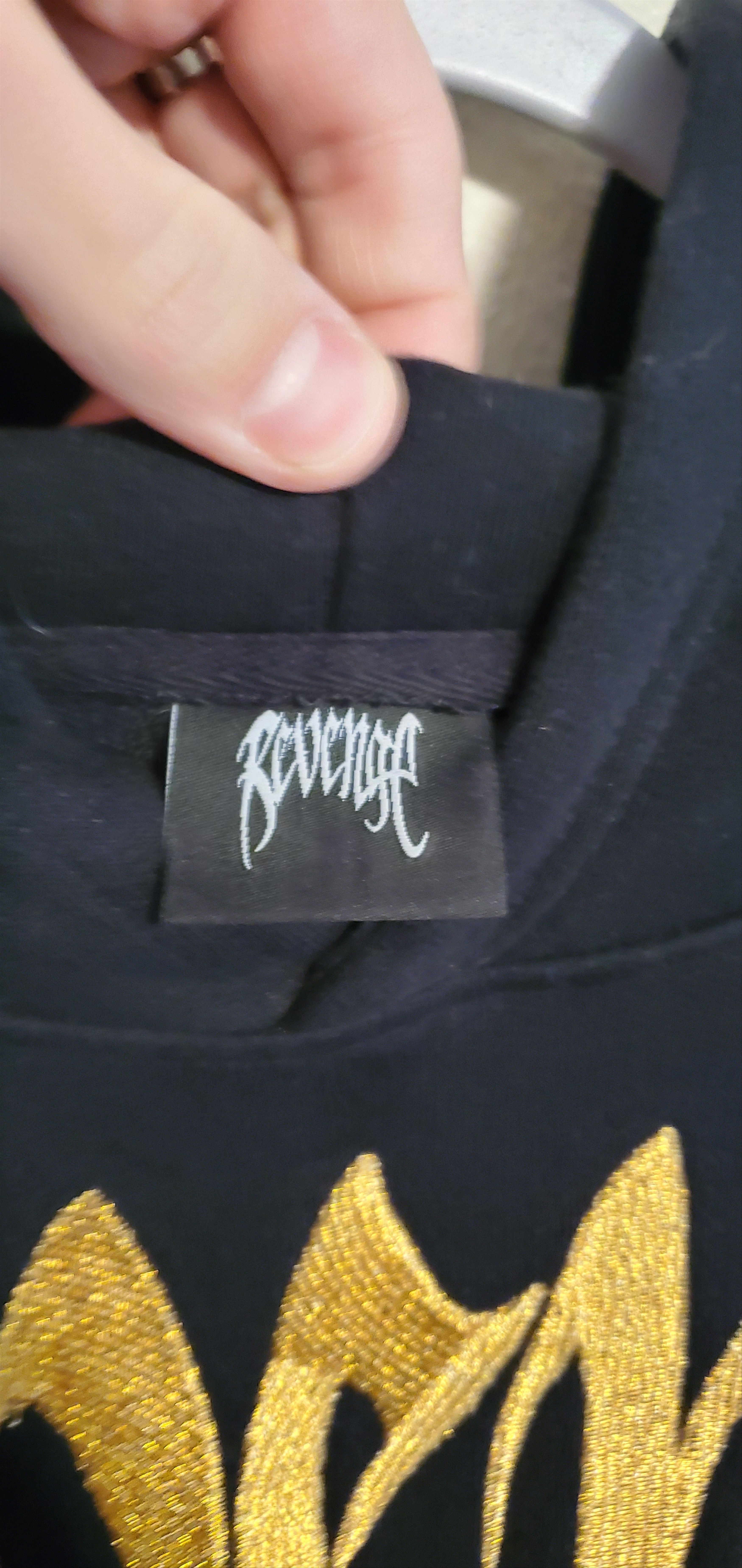 Revenge revenge gold embroidered heavyweight hoodie Size US L / EU 52-54 / 3 - 2 Thumbnail