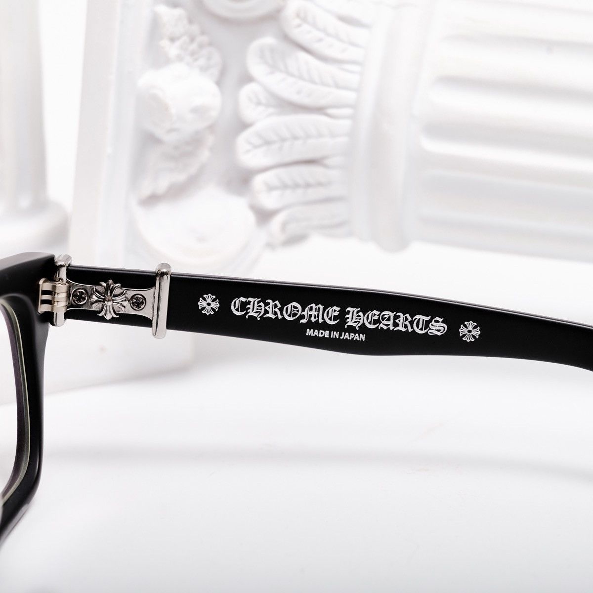 Chrome Hearts CHROME HEARTS VAGILLIONAIRE I MATTE BLACK GLASSES Size ONE SIZE - 4 Thumbnail