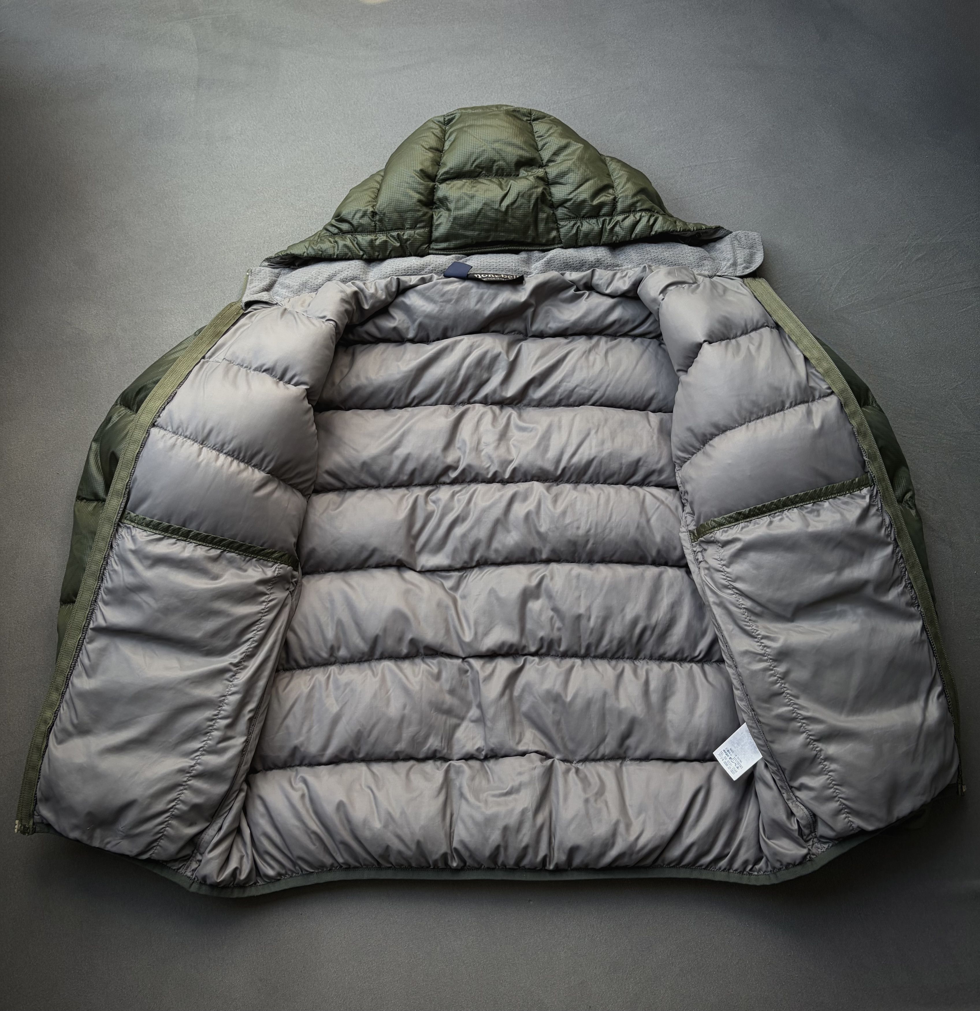 Montbell Rare Vintage Montbell Down Jacket Olive Size US S / EU 44-46 / 1 - 5 Thumbnail