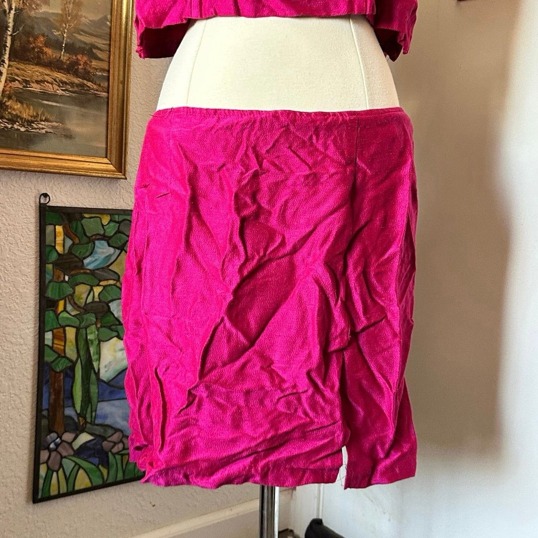 Other mark farrel dark pink dragon fly embroidered two piece set Size XL / US 12-14 / IT 48-50 - 2 Thumbnail
