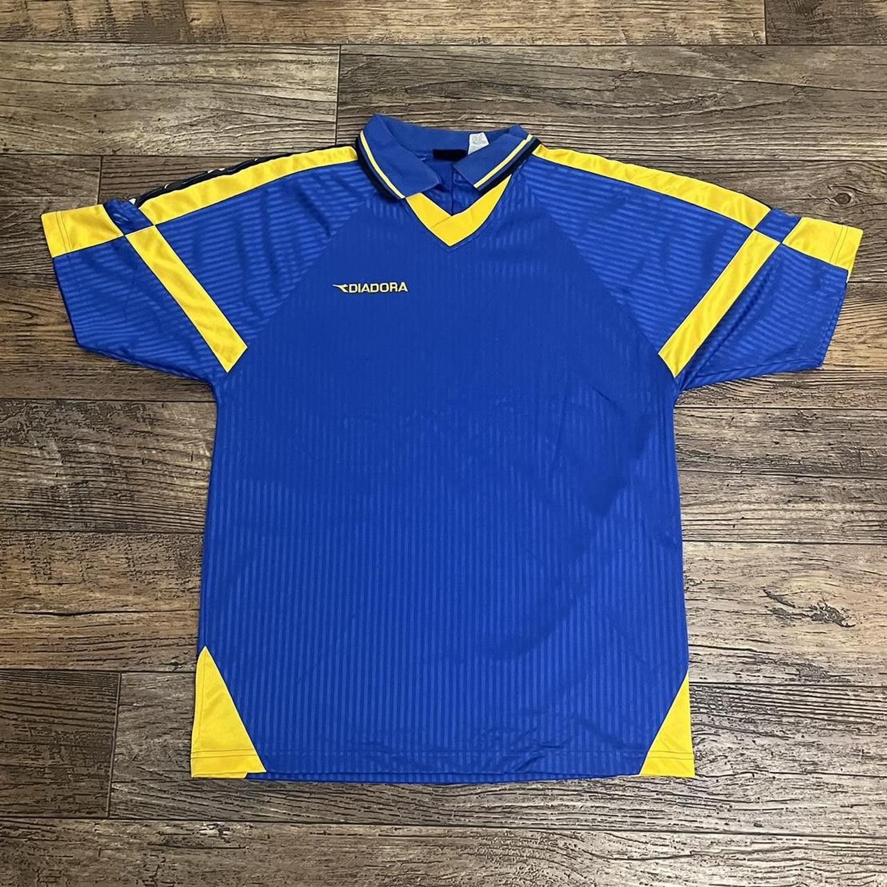 Diadora Vintage 90’s Diadora Jersey Size US M / EU 48-50 / 2 - 1 Thumbnail