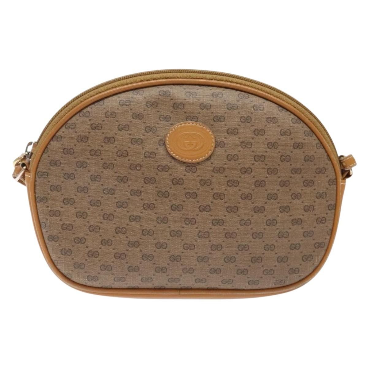 Gucci GUCCI Micro GG Supreme Shoulder Bag Pvc Beige Gold 007 084 Size ONE SIZE - 2 Thumbnail