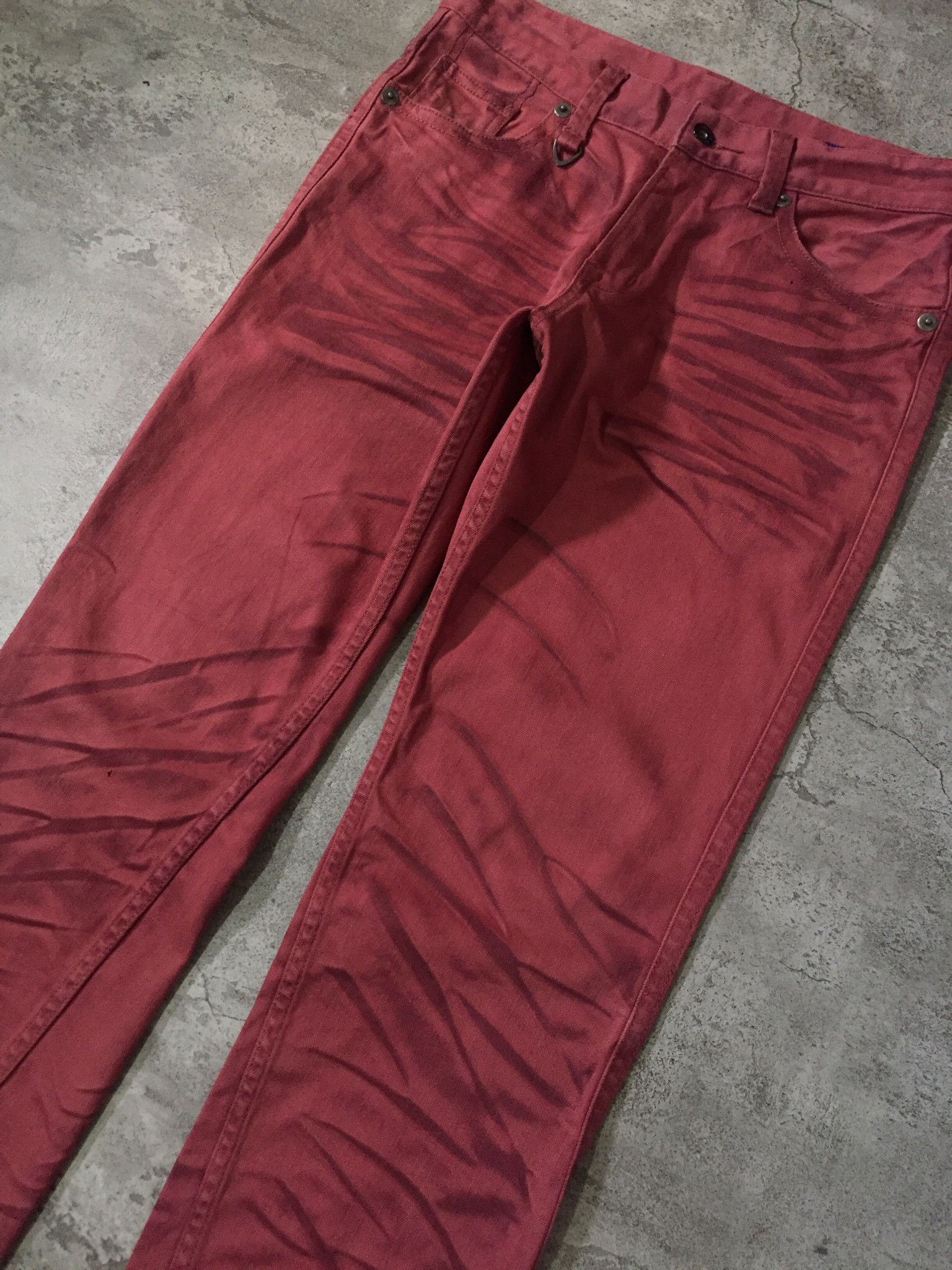 semanticdesign Semantic Design Claw Mark Denim Pants Size US 32 / EU 48 - 4 Thumbnail