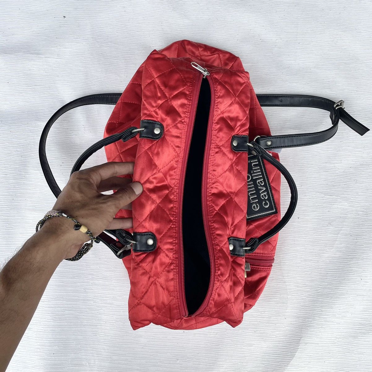 Other Emilio Cavallini Red Weekender Bag/Luggage Size ONE SIZE - 8 Thumbnail