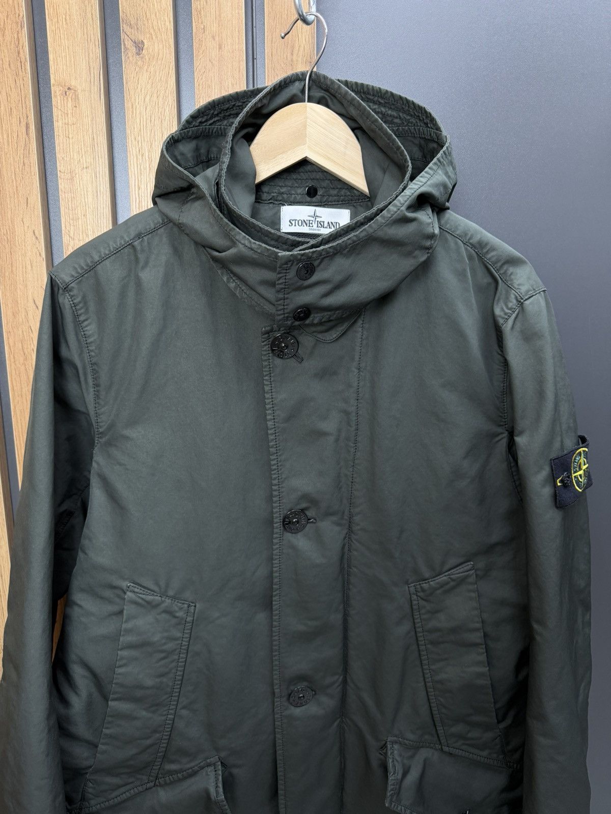 Stone Island Stone Island David-TC Parka Jacket Dark Green Size L Size US L / EU 52-54 / 3 - 2 Thumbnail
