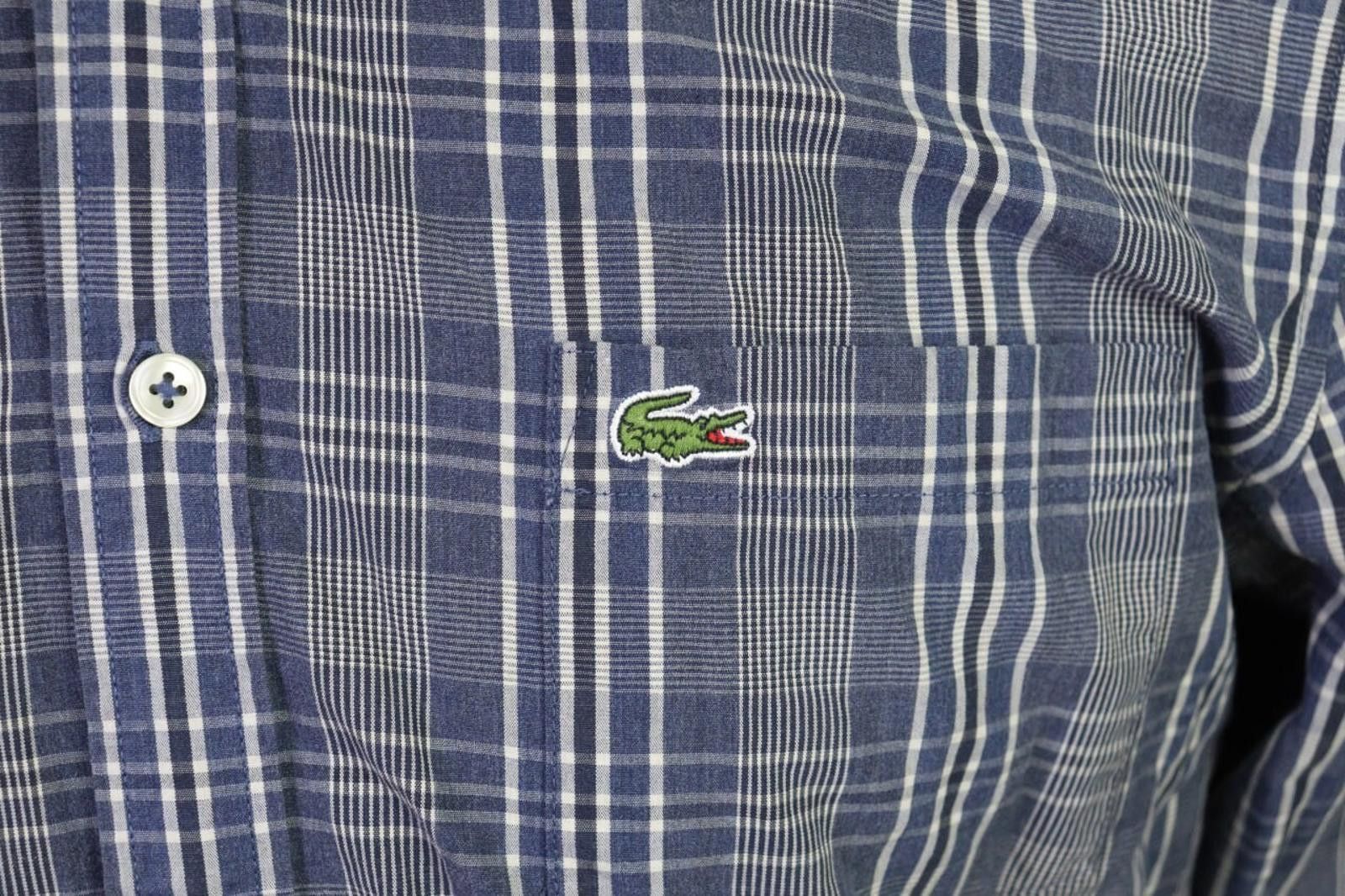 Lacoste Lacoste Regular Fit Multicolor Check Shirt Size M/L Size US M / EU 48-50 / 2 - 3 Thumbnail