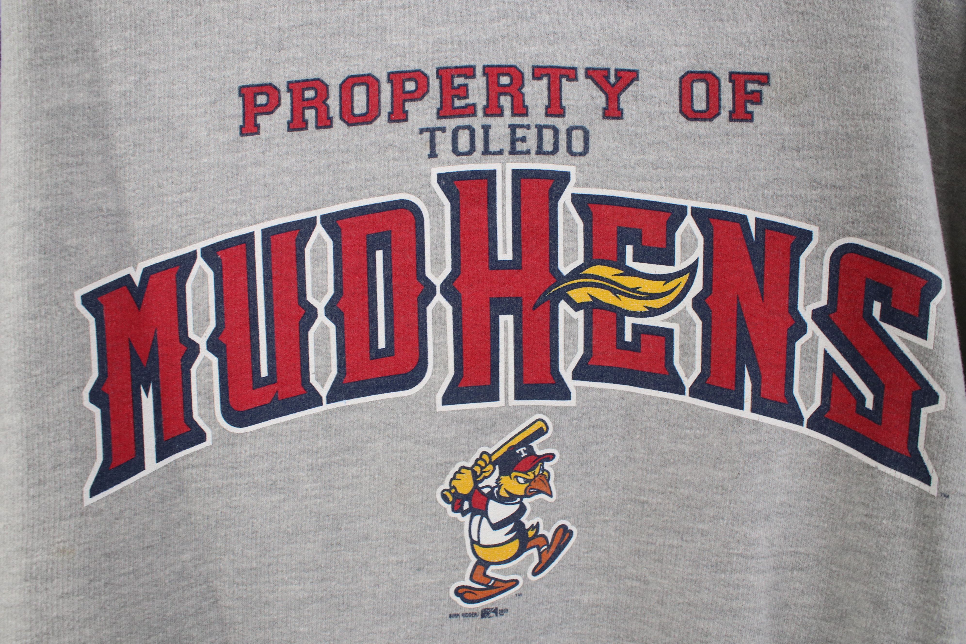 Vintage Vintage Y2K Minor League Toledo Mud Hens Hoodie Sweatshirt Size US XL / EU 56 / 4 - 4 Thumbnail