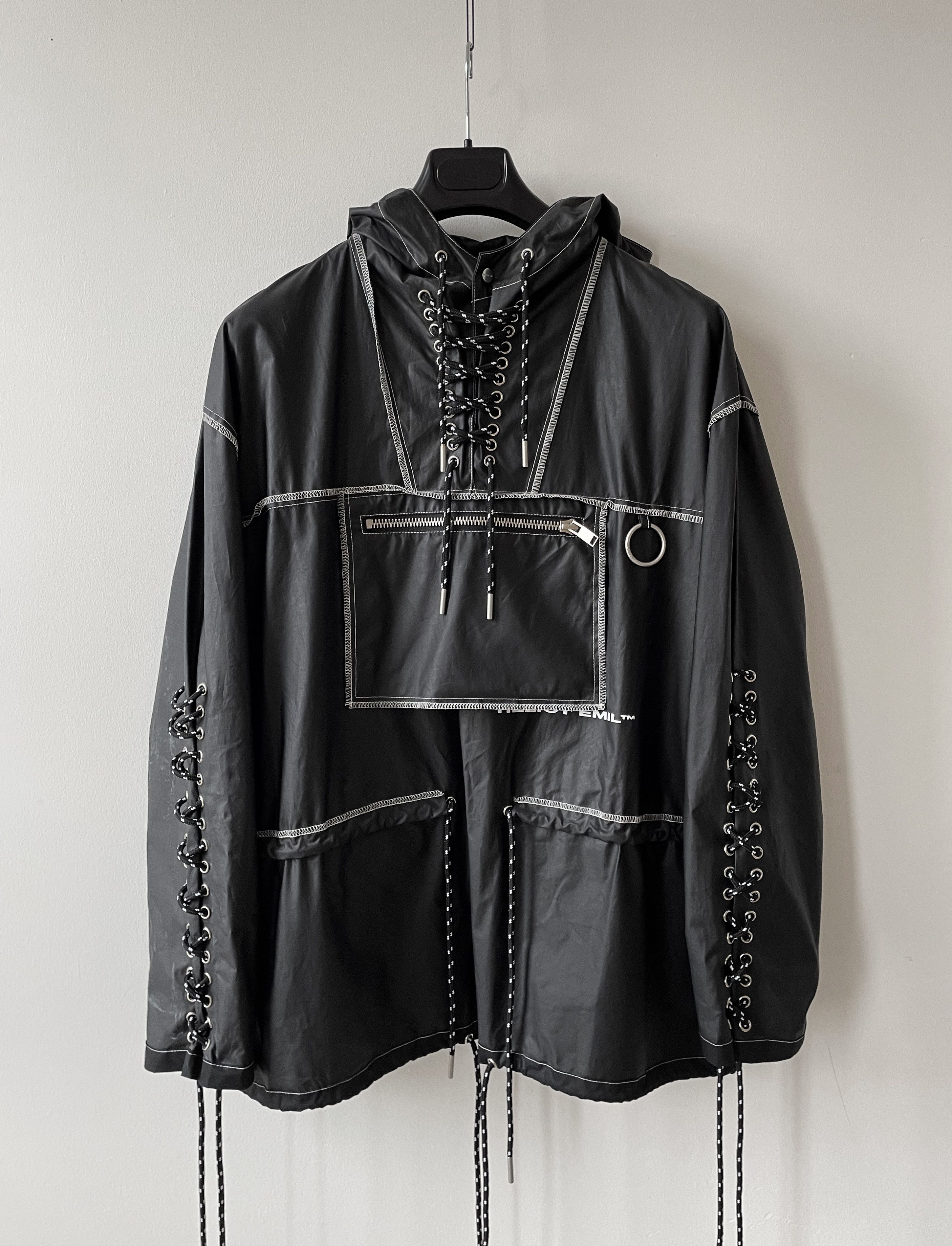Heliot Emil Reversible Tech Eyelet Jacket Size US M / EU 48-50 / 2 - 1 Thumbnail