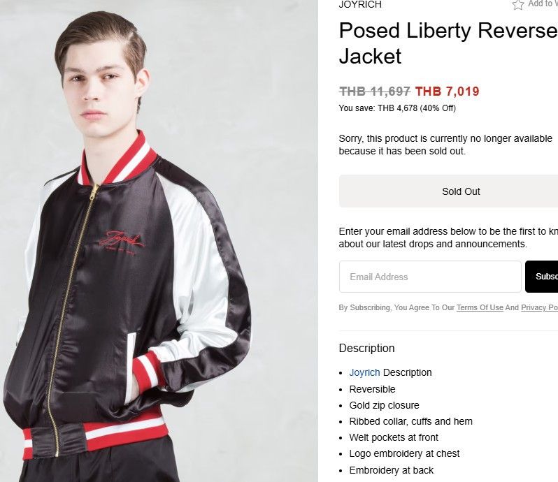 Joyrich Joyrich Posed Liberty Reverse Jacket Size US L / EU 52-54 / 3 - 3 Thumbnail