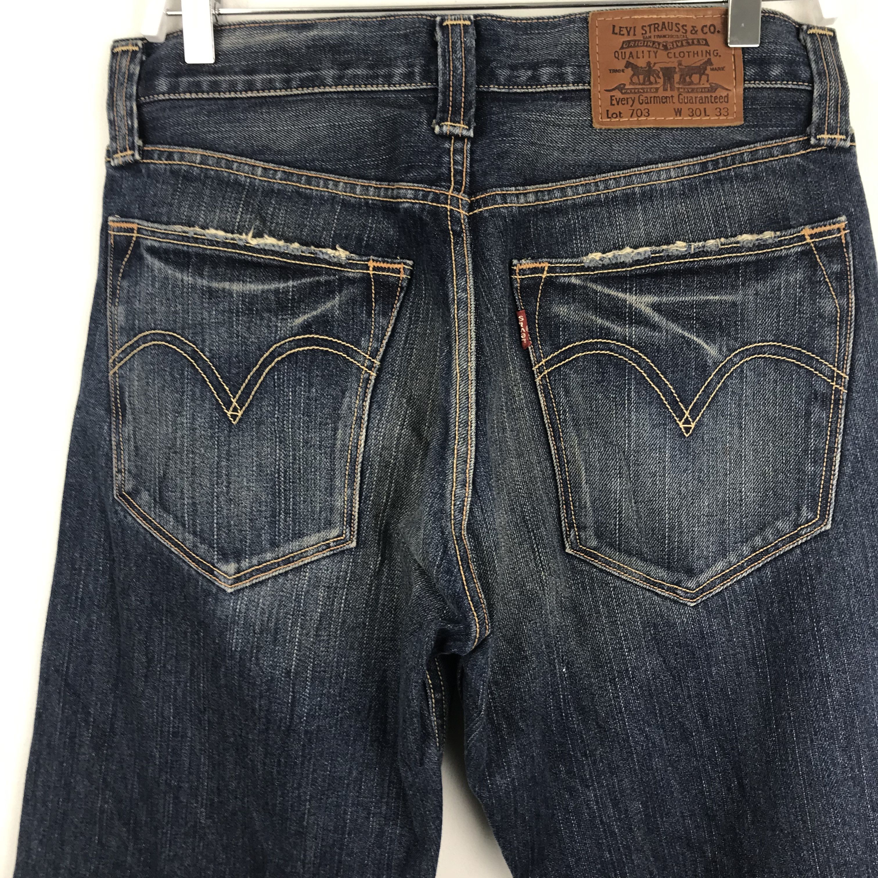 Levi's X233 VTG LEVIS RIPPED DISTRESSED JEANS KURT COBAIN Size US 33 - 9 Thumbnail