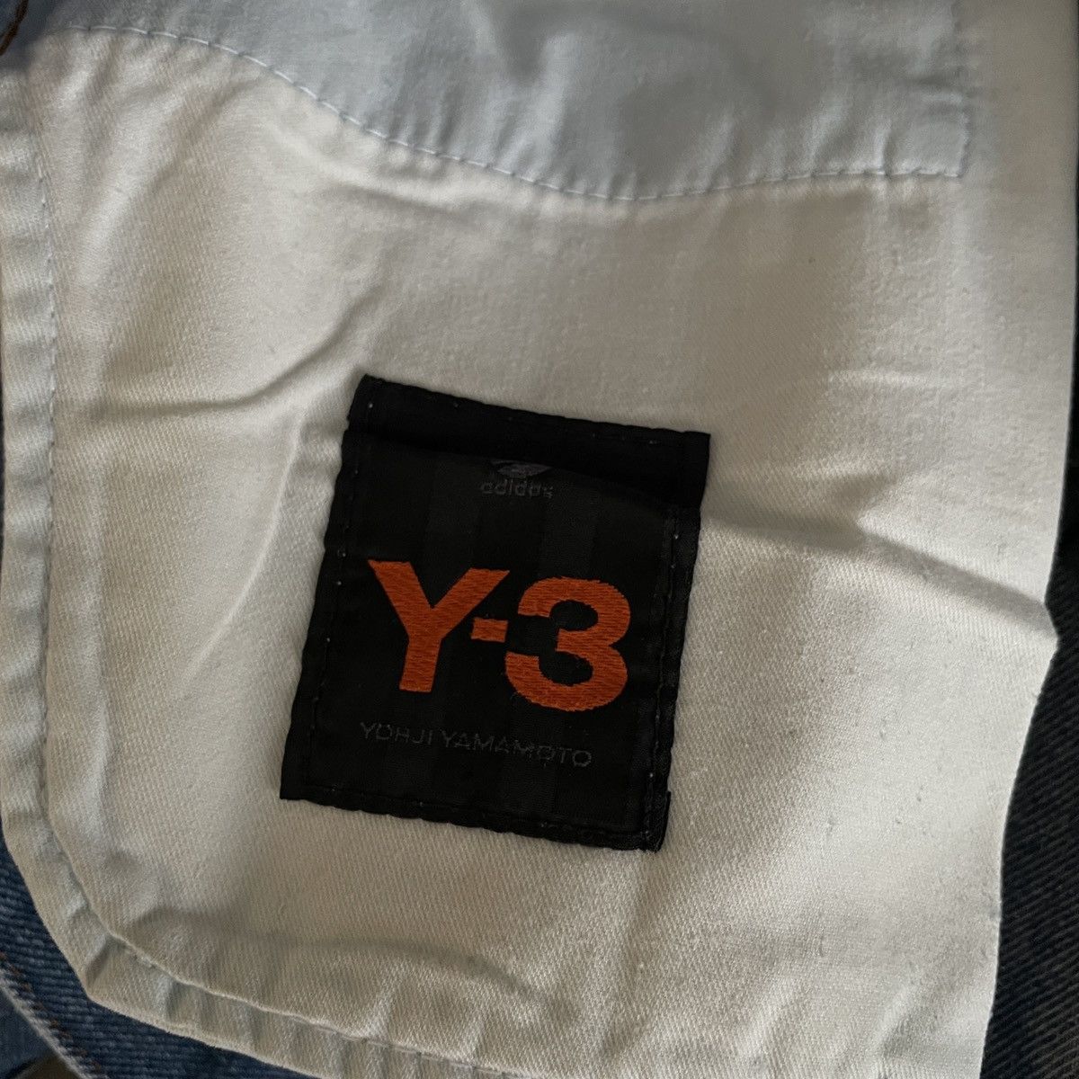 Y-3 Y-3 spring 2005 stitched logo jeans Size US 32 / EU 48 - 11 Thumbnail