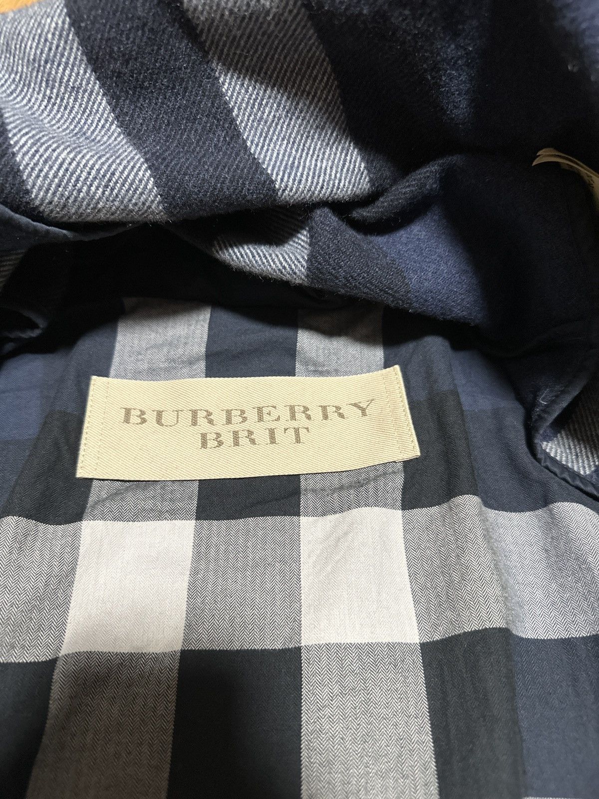 Burberry Burberry Brit Light Navy Jacket Size US S / EU 44-46 / 1 - 5 Thumbnail