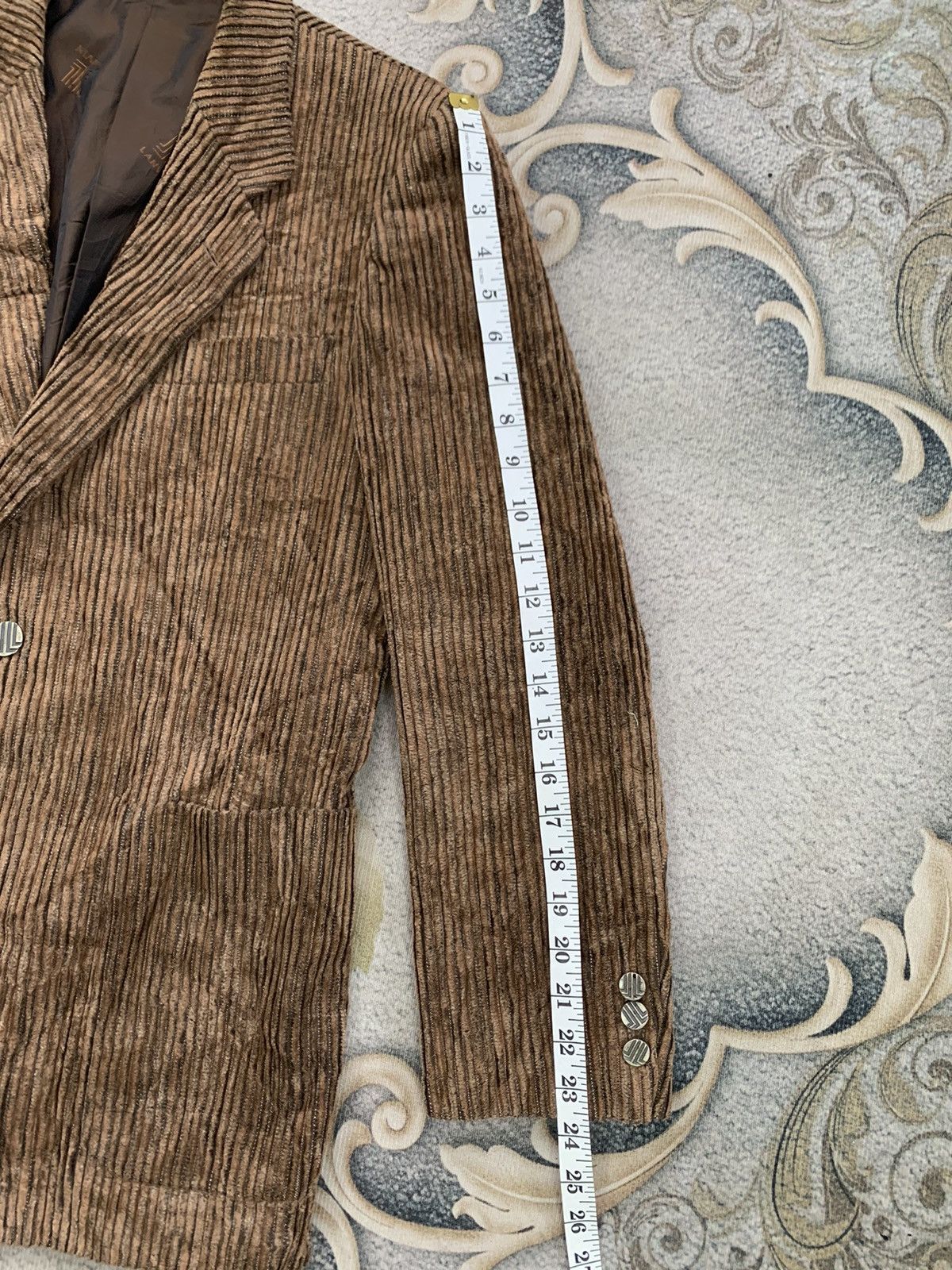 Lanvin Lanvin Paris Curduroi Style Jacket Coat Size US S / EU 44-46 / 1 - 15 Thumbnail