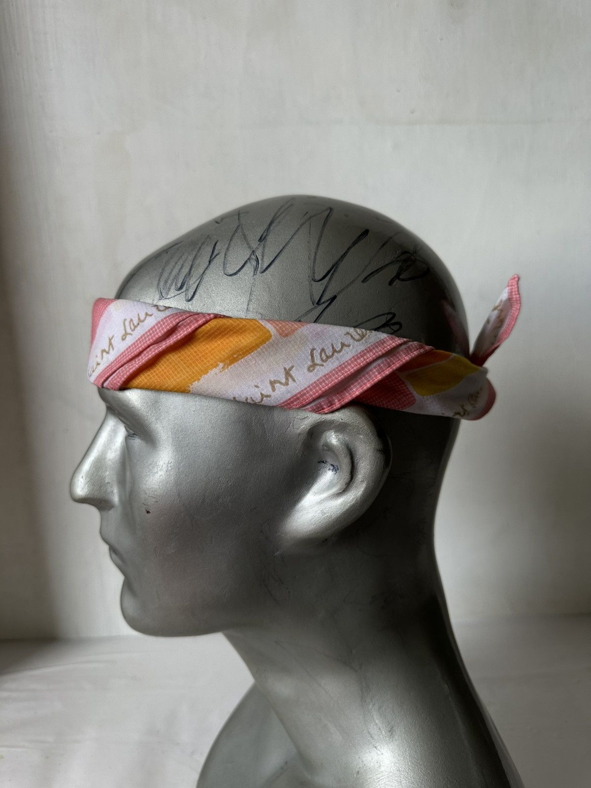 Vintage Vintage YSL Handkerchief/ Neckerchief/ Bandana Size ONE SIZE - 16 Thumbnail