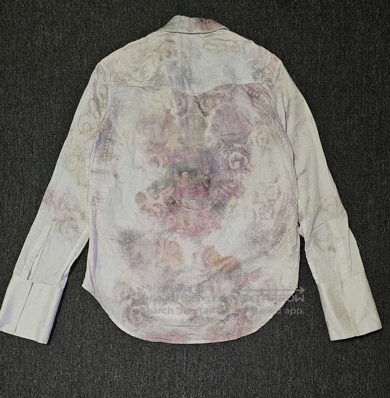 Balmain Balmain Floral Print Long Sleeve Shirt. Size US XL / EU 56 / 4 - 4 Thumbnail