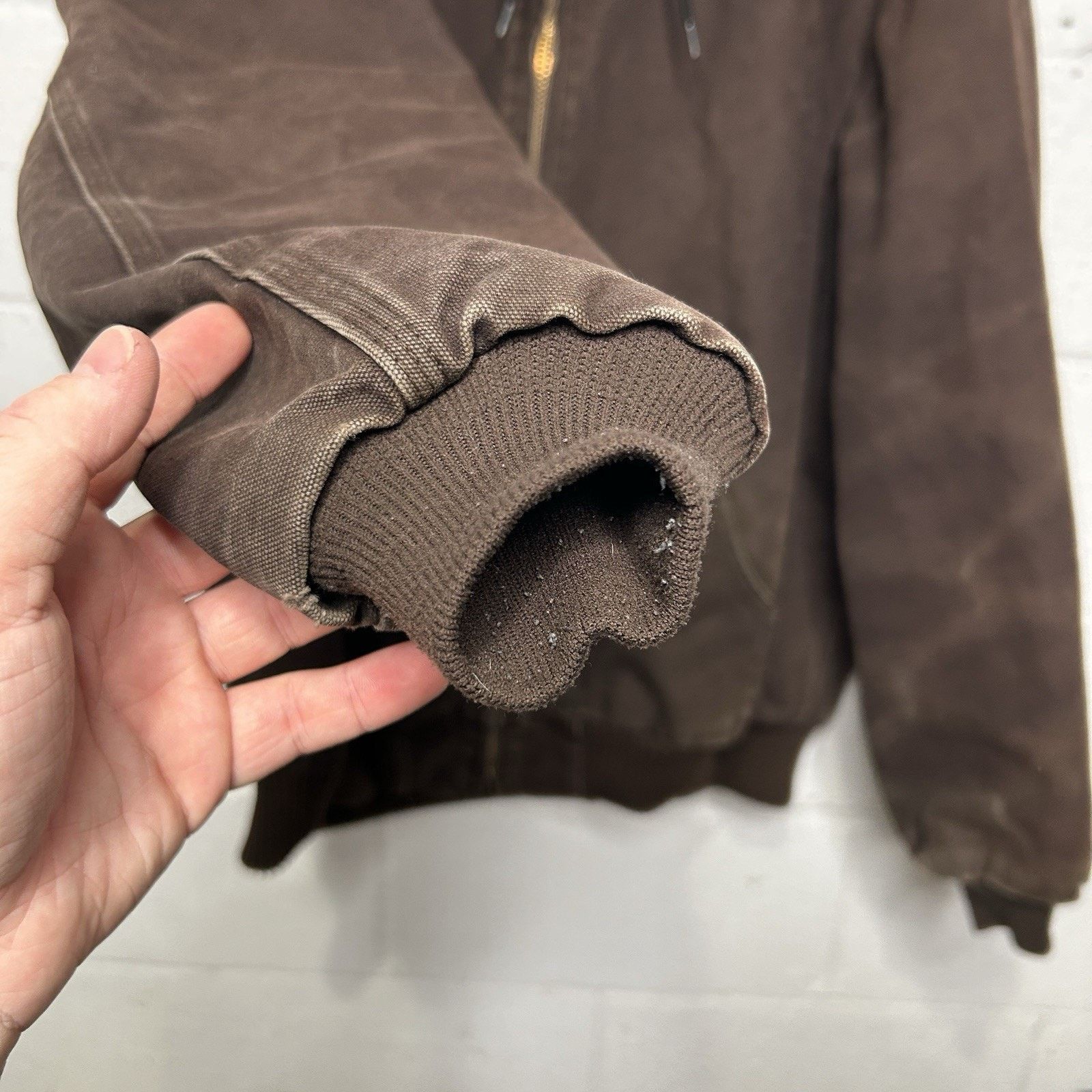 Carhartt Vintage Carhartt Hooded Active Jacket “Dark Brown” J130 DKB Size US XL / EU 56 / 4 - 9 Thumbnail