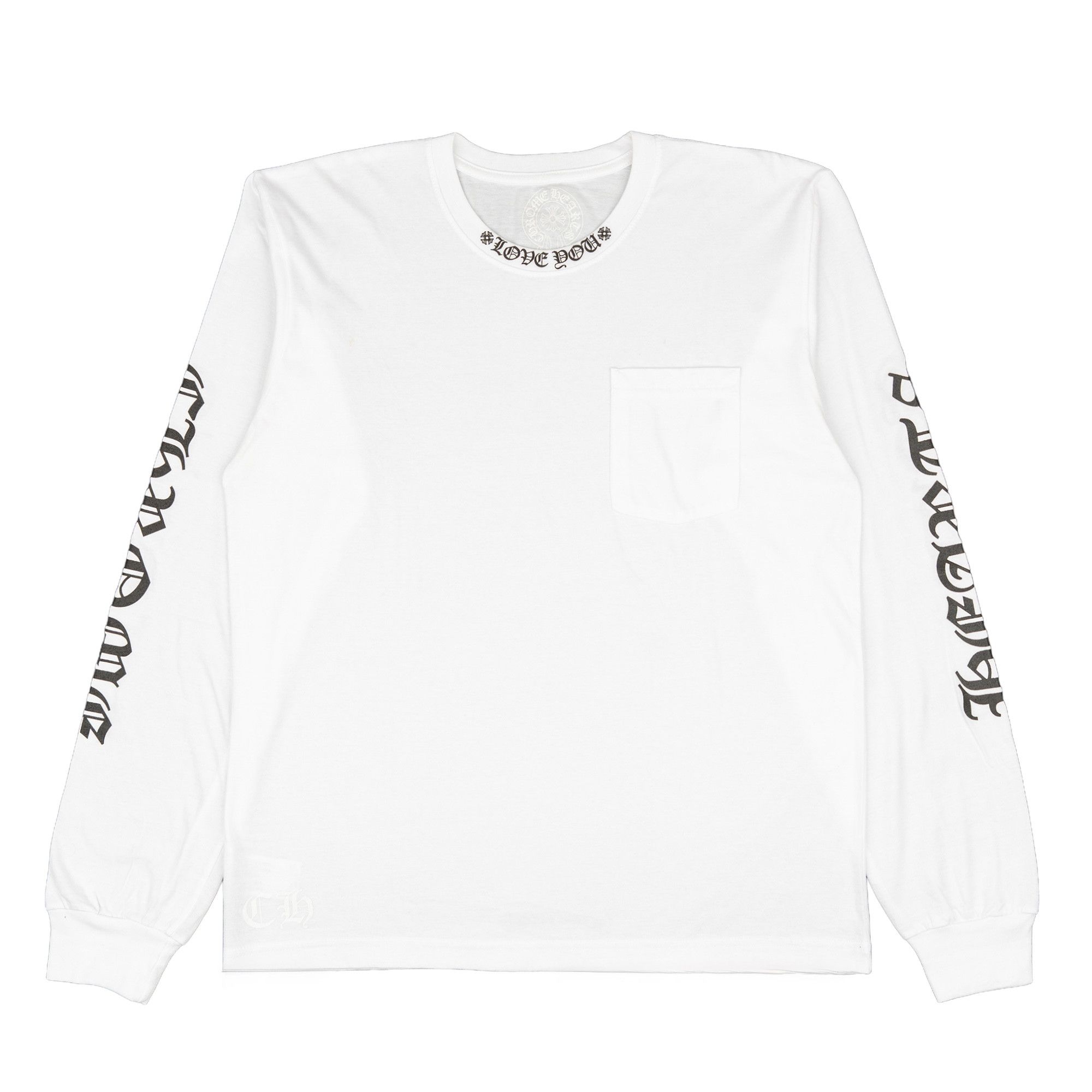 Chrome Hearts × Vintage Vintage Early 90s Pocket Tee Shirt Chrome