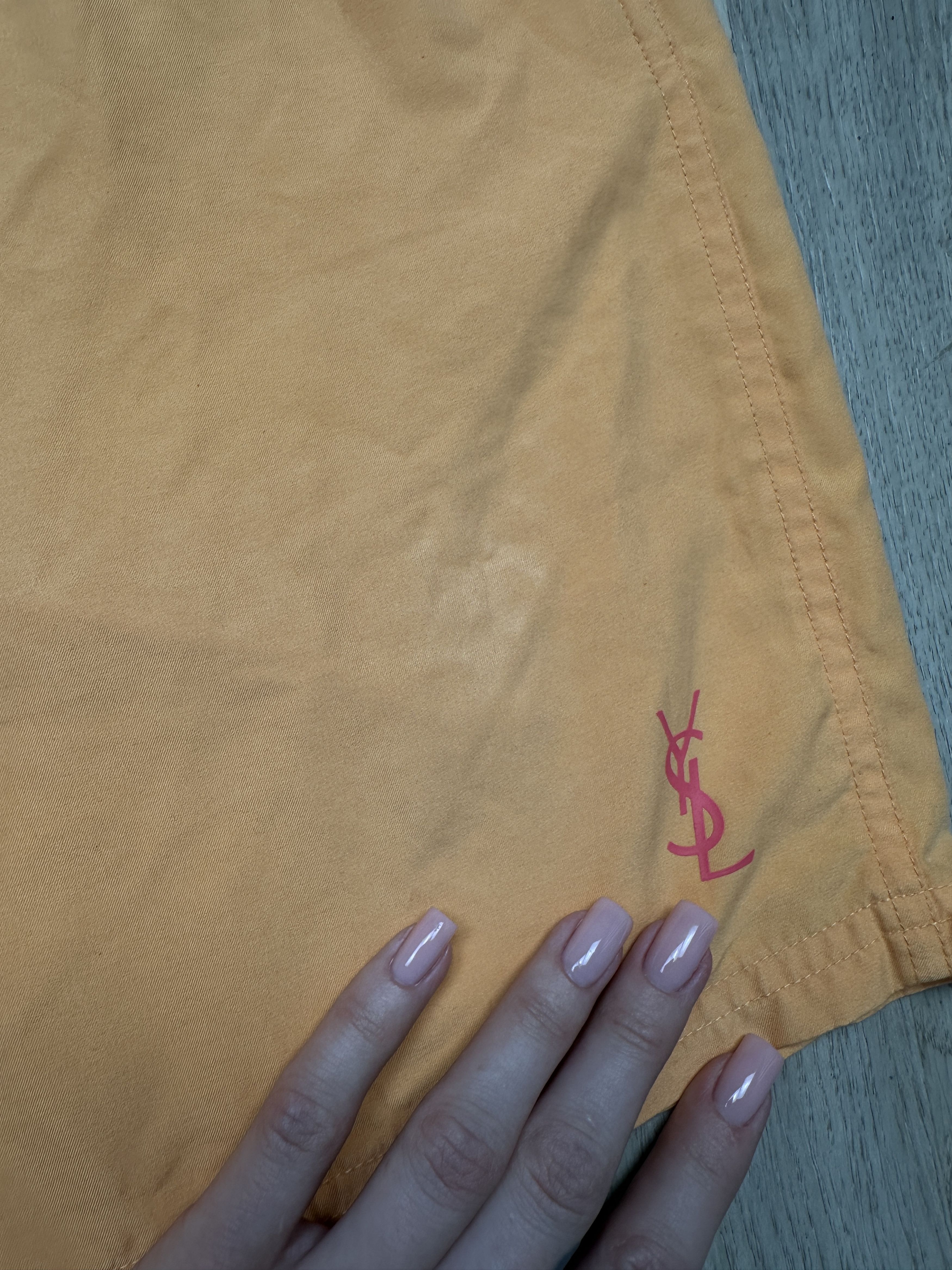 Yves Saint Laurent Yves Saint Laurent YSL Vintage Mens Nylon Shorts Size US 36 / EU 52 - 3 Thumbnail