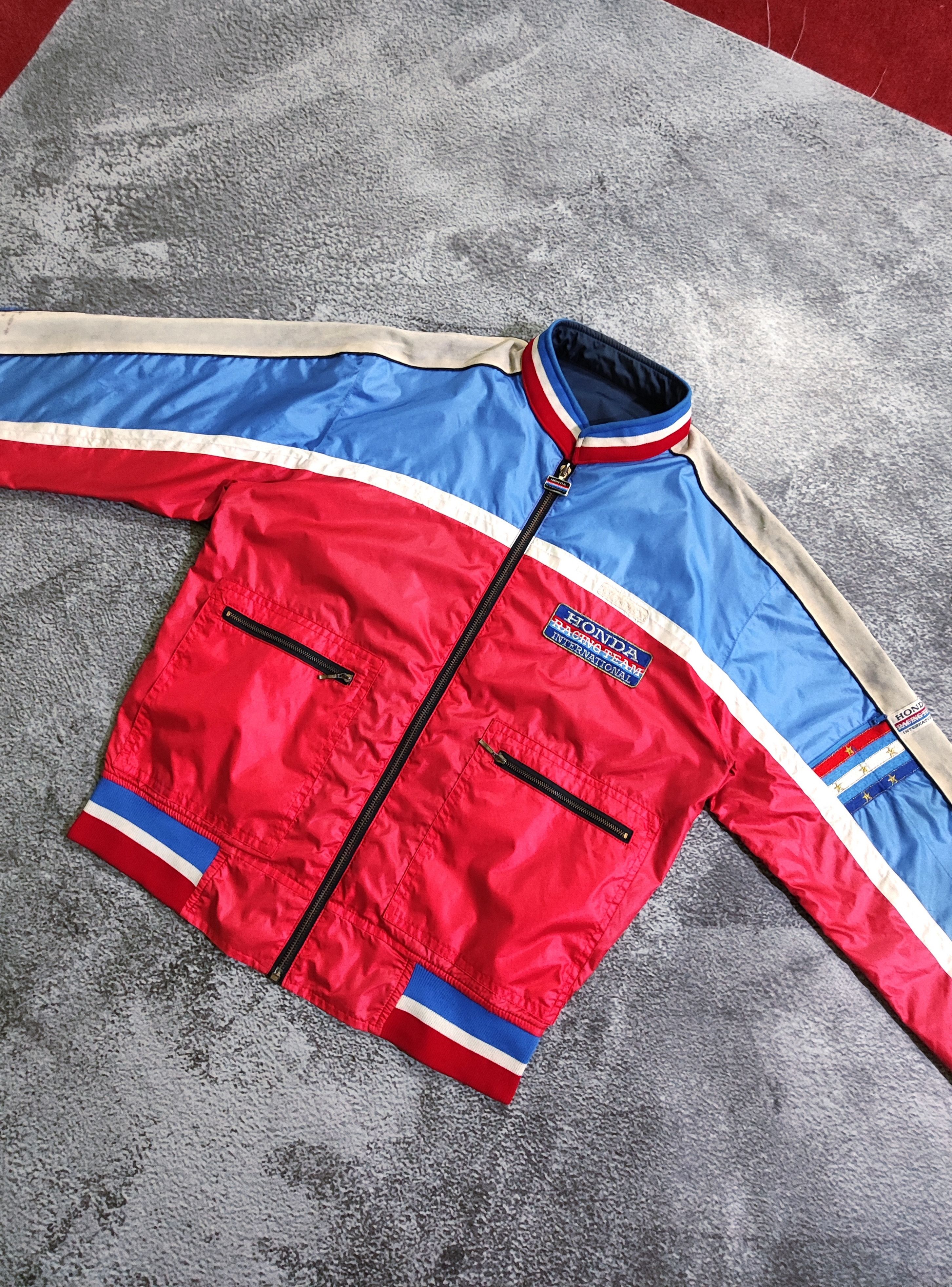 Honda Vintage 80s Honda Racing Team Reversible Jacket Size US M / EU 48-50 / 2 - 4 Thumbnail