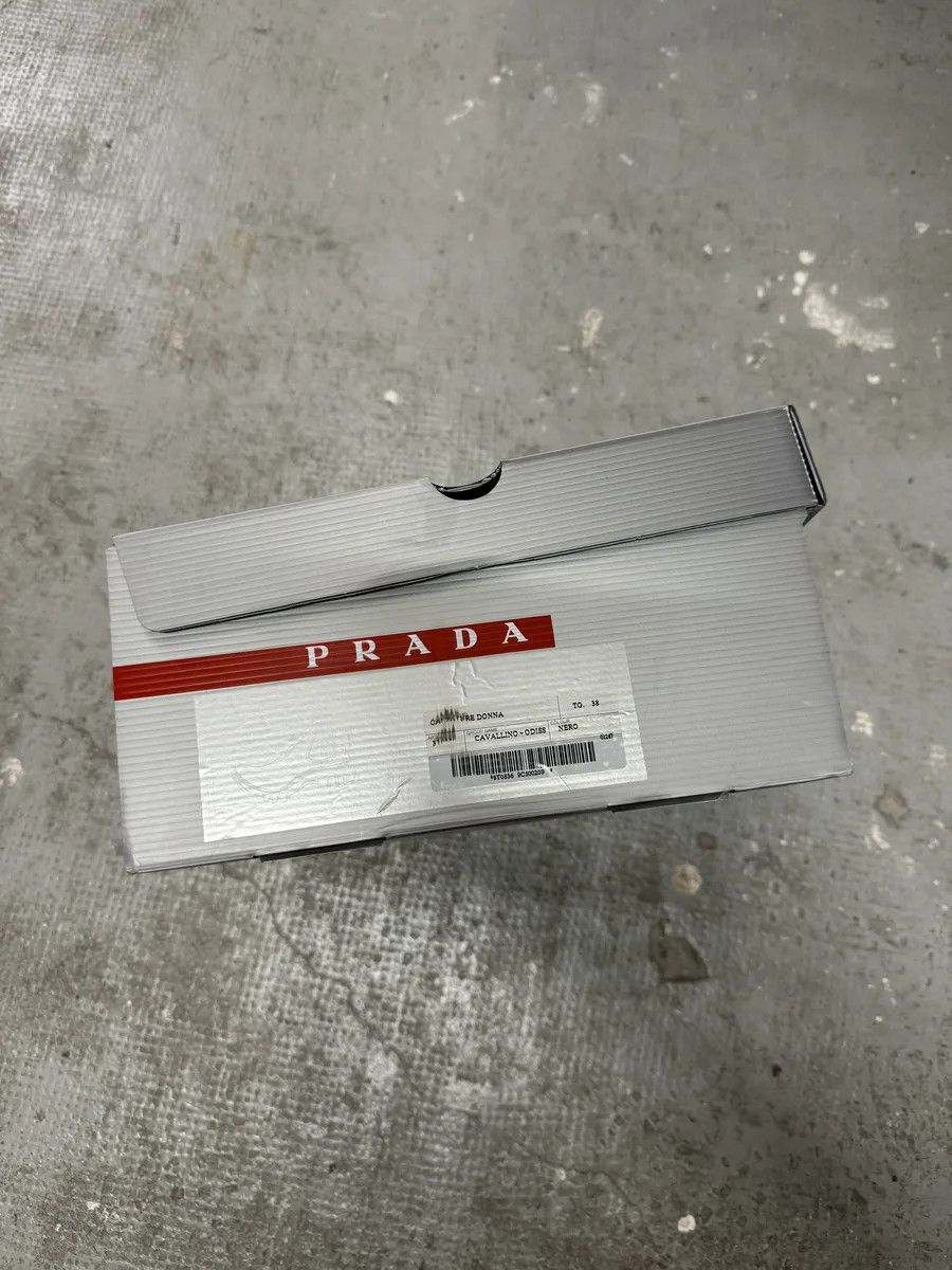 Designer × Prada × Vintage AW1999 Prada Black Pony Hair Leather Vibram Boots Size US 8 / IT 38 - 9 Thumbnail