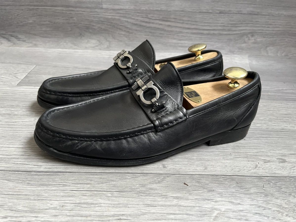 Salvatore Ferragamo Salvatore ferragamo Gaccini horsebit loafers Size US 8.5 / EU 41-42 - 4 Thumbnail