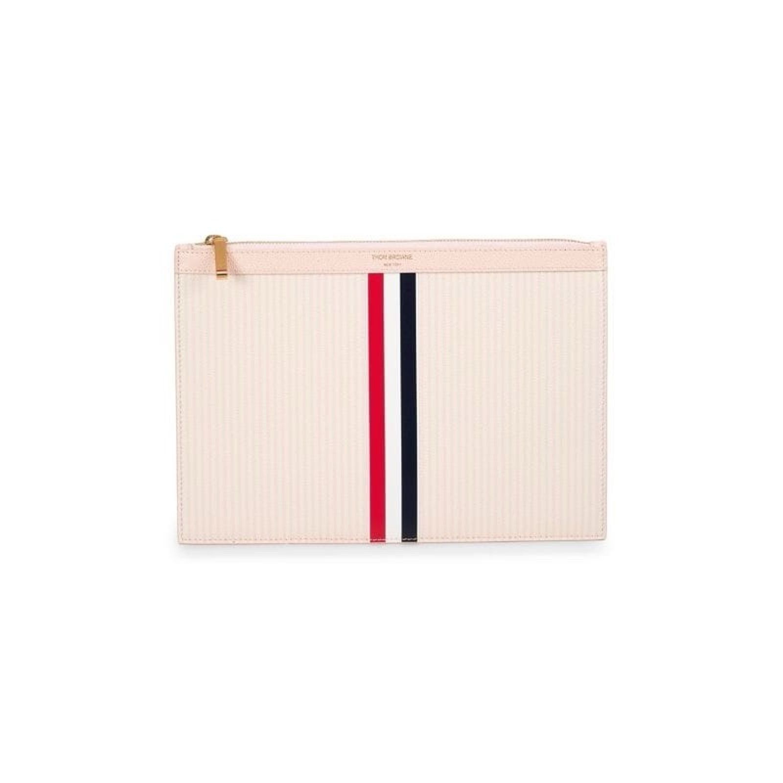 Thom Browne NWT THOM BROWNE $900 Leather Document Holder, Italy Size ONE SIZE - 1 Thumbnail