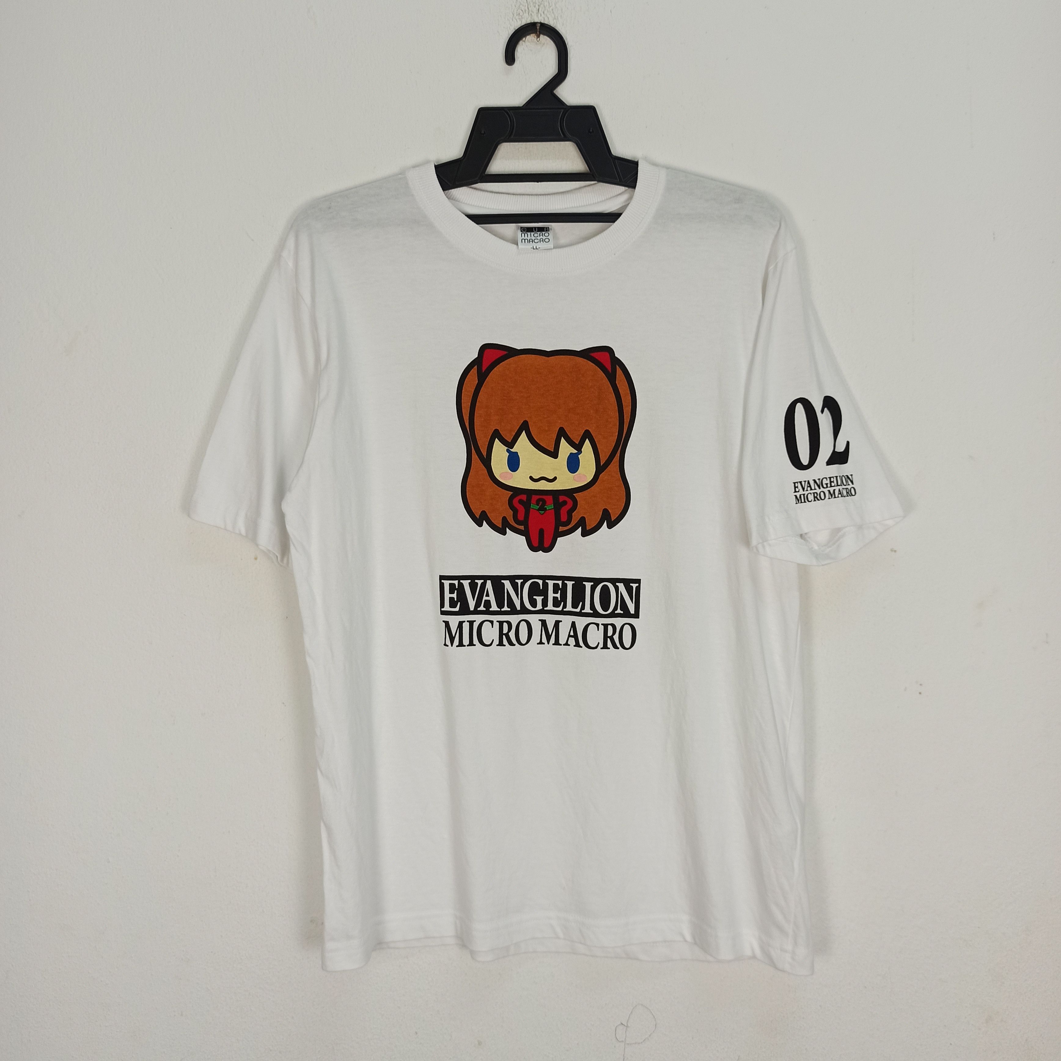 Anime Micro Macro Evangelion Anime Manga Promo Tshirt Size US M / EU 48-50 / 2 - 1 Thumbnail