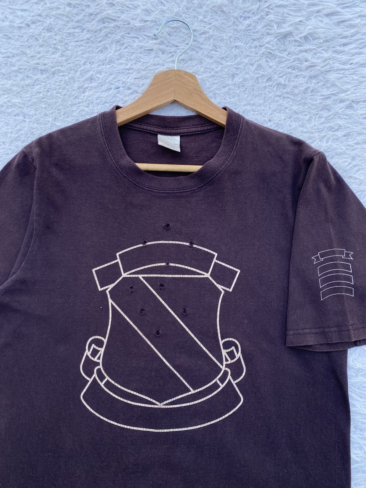 Japanese Brand Rare Vintage Shield Logo Inspired by Number Nine Tshirt Size US M / EU 48-50 / 2 - 1 Thumbnail