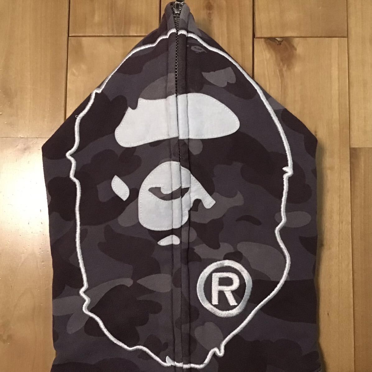 Bape BAPE head full zip Hoodie BAPE camo burgundy a bathing ape Size US M / EU 48-50 / 2 - 3 Thumbnail