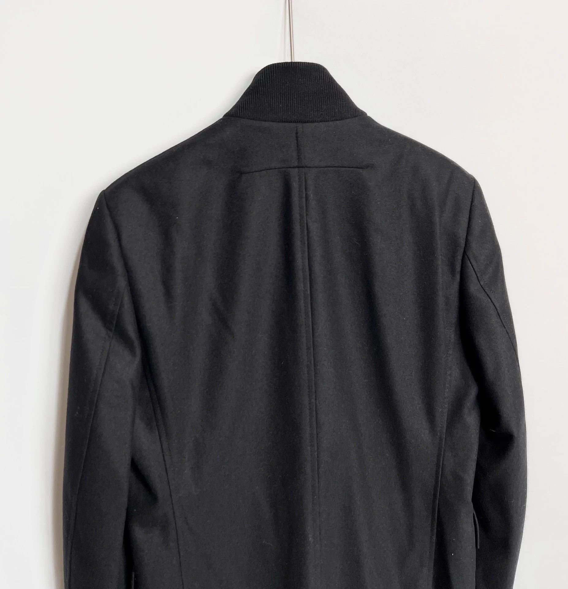 Givenchy Givenchy Wool Blend Knit Collar Blazer 48 Size 48S - 4 Thumbnail