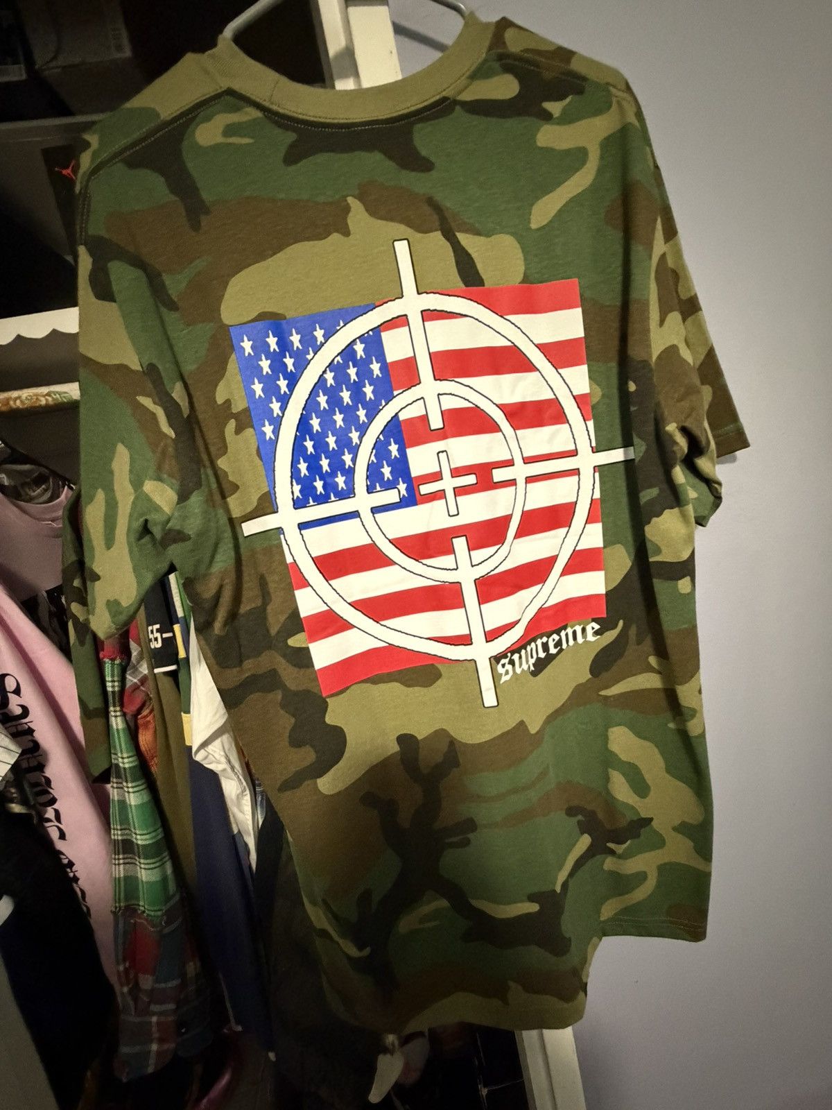 Supreme Supreme American Flag Target Tee Size US L / EU 52-54 / 3 - 2 Thumbnail