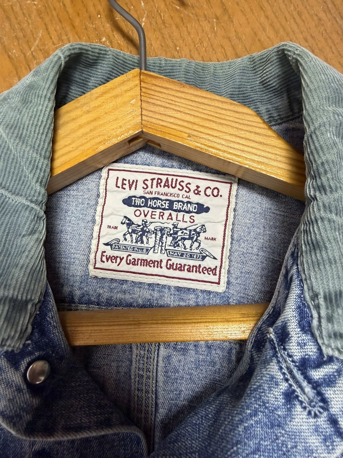 Levi's Vintage Clothing Vintage 90s LEVIS Denim jacket Size US L / EU 52-54 / 3 - 7 Thumbnail