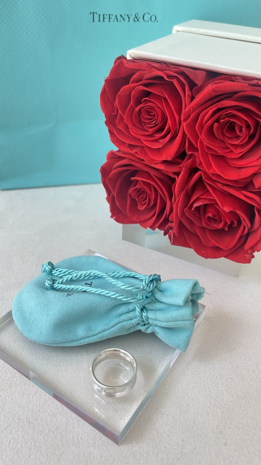 Tiffany & Co. 1837 Ring in Sterling Silver size 5.5 NEW $450