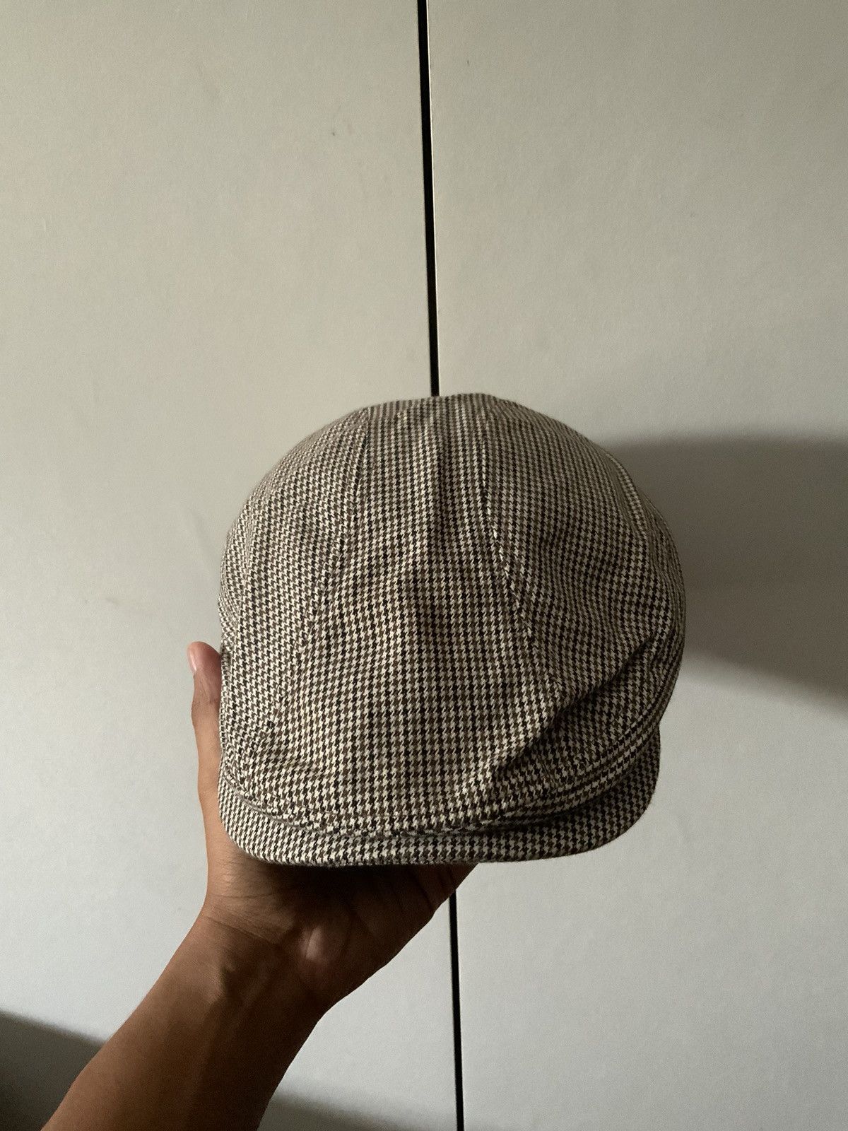 Hat Club Houndstooth Flat Beretta Hat Size ONE SIZE - 5 Thumbnail
