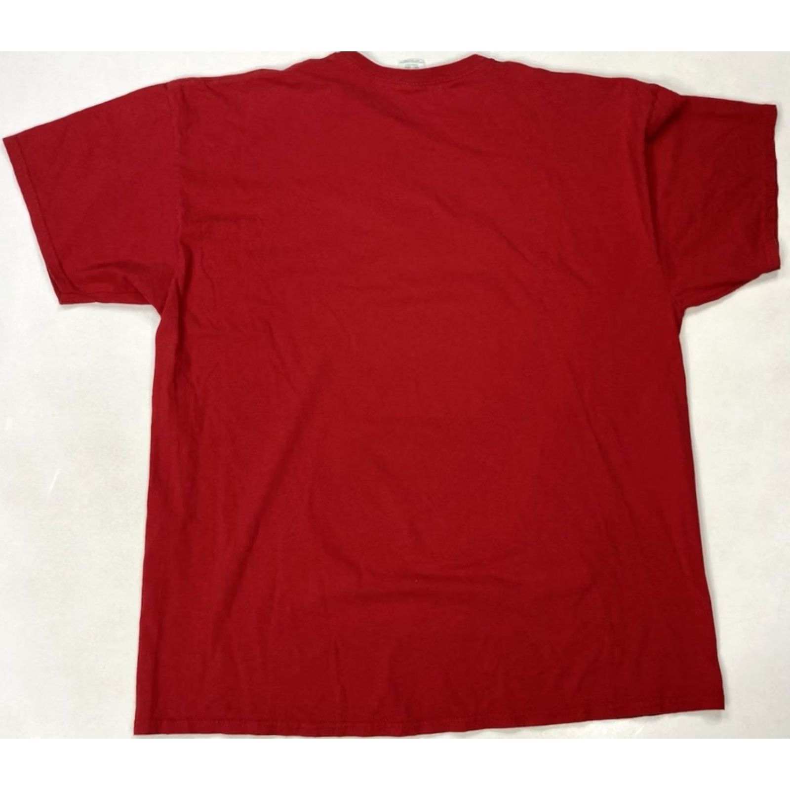 Vintage Merry Christmas Cat Tree Graphic T-shirt Men XXL Red Short Sleeve Cats Size US XXL / EU 58 / 5 - 3 Thumbnail