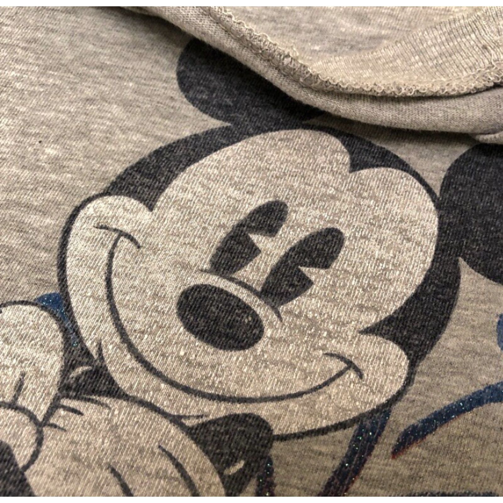 Disney VINTAGE 90s Disney Mickey Mouse Double-Sided Shirt XL Gray Men T-Shirt Mens XL Disney Shirt Size US XL / EU 56 / 4 - 3 Thumbnail