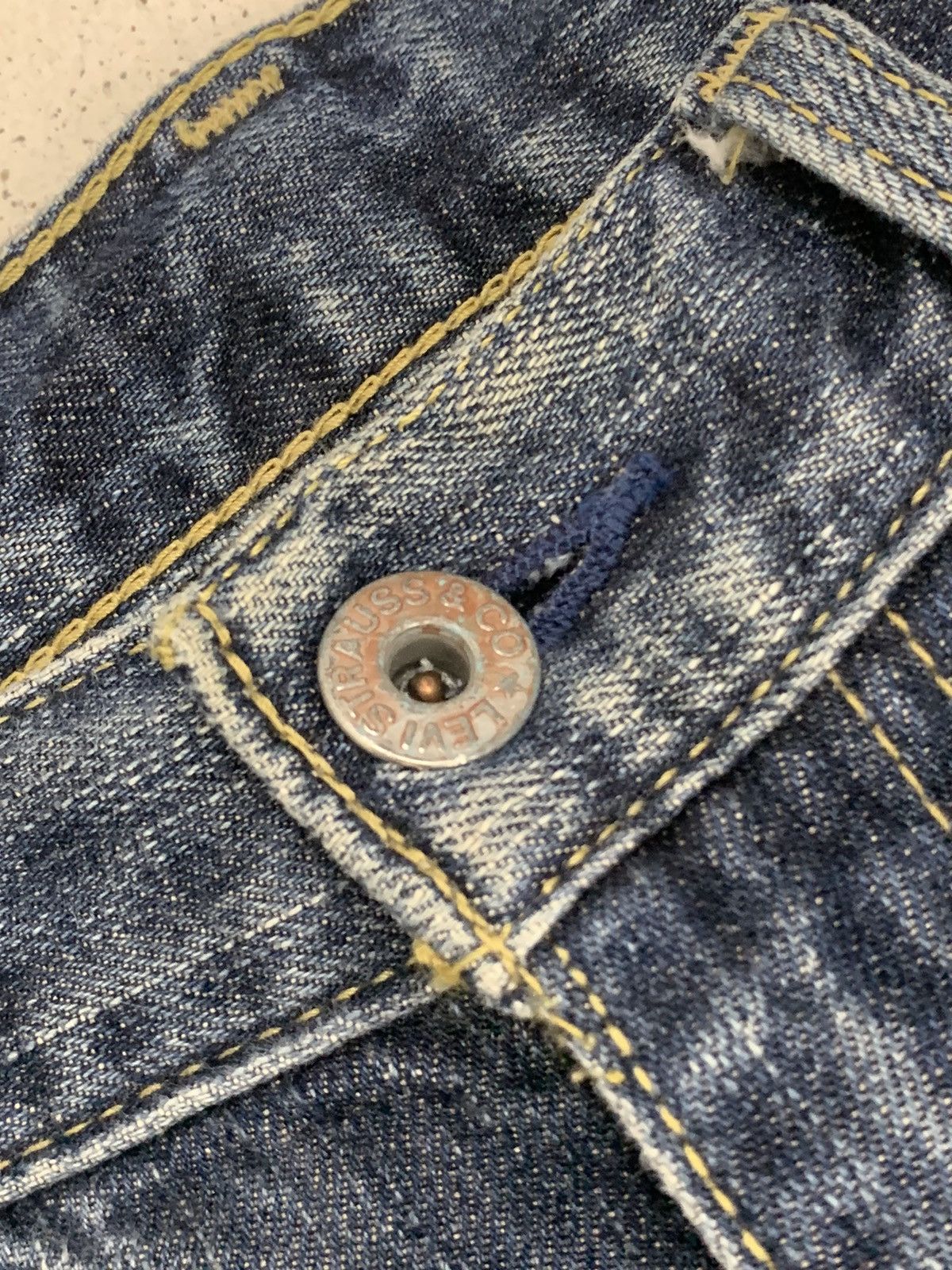 Levi's × Vintage Levis 502 Sanforized Light Whisker Wash (AE21) Size US 31 - 11 Thumbnail